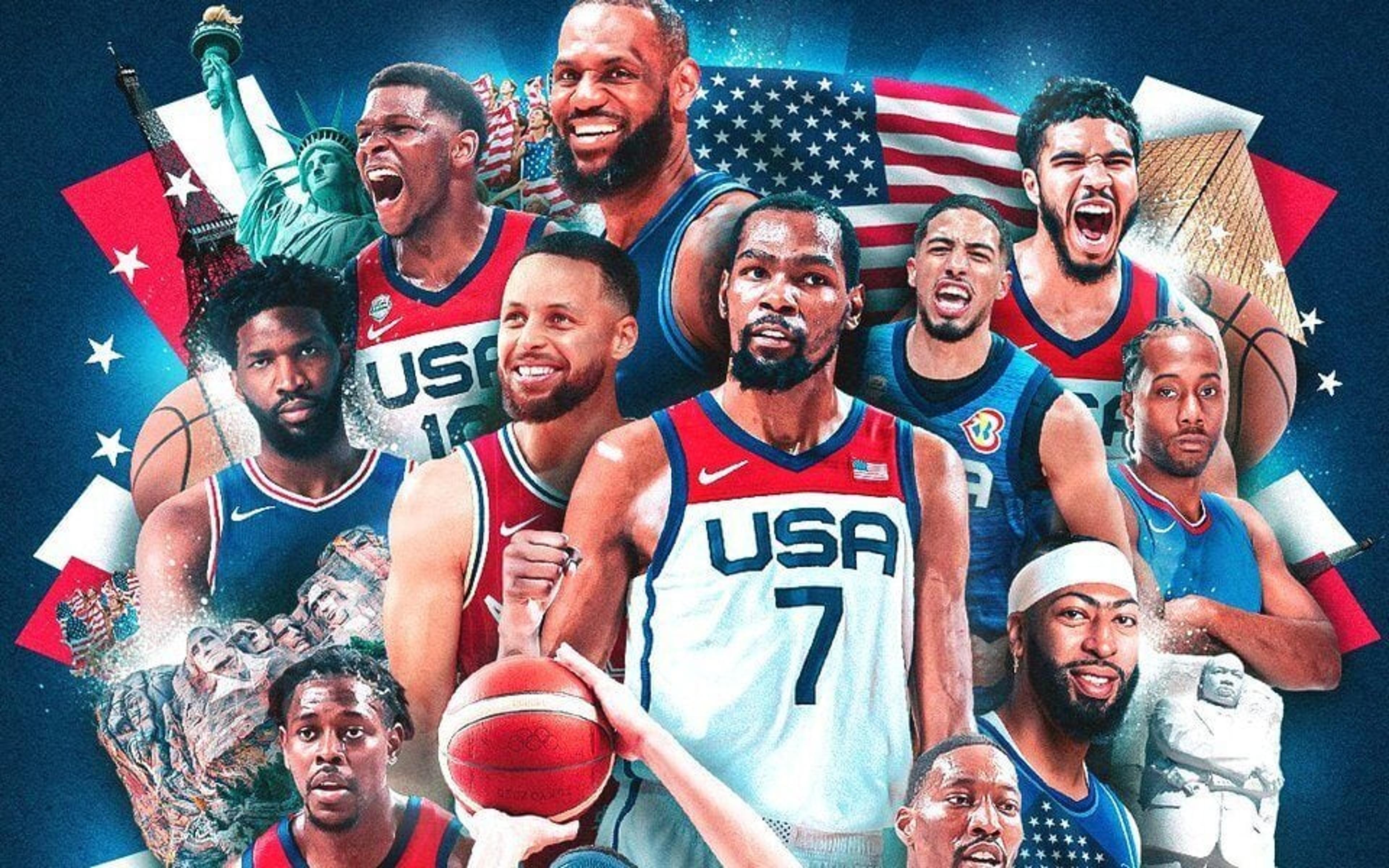 Quem ganha mais no Dream Team, dos EUA? Veja os salários dos astros da NBA nas Olimpíadas