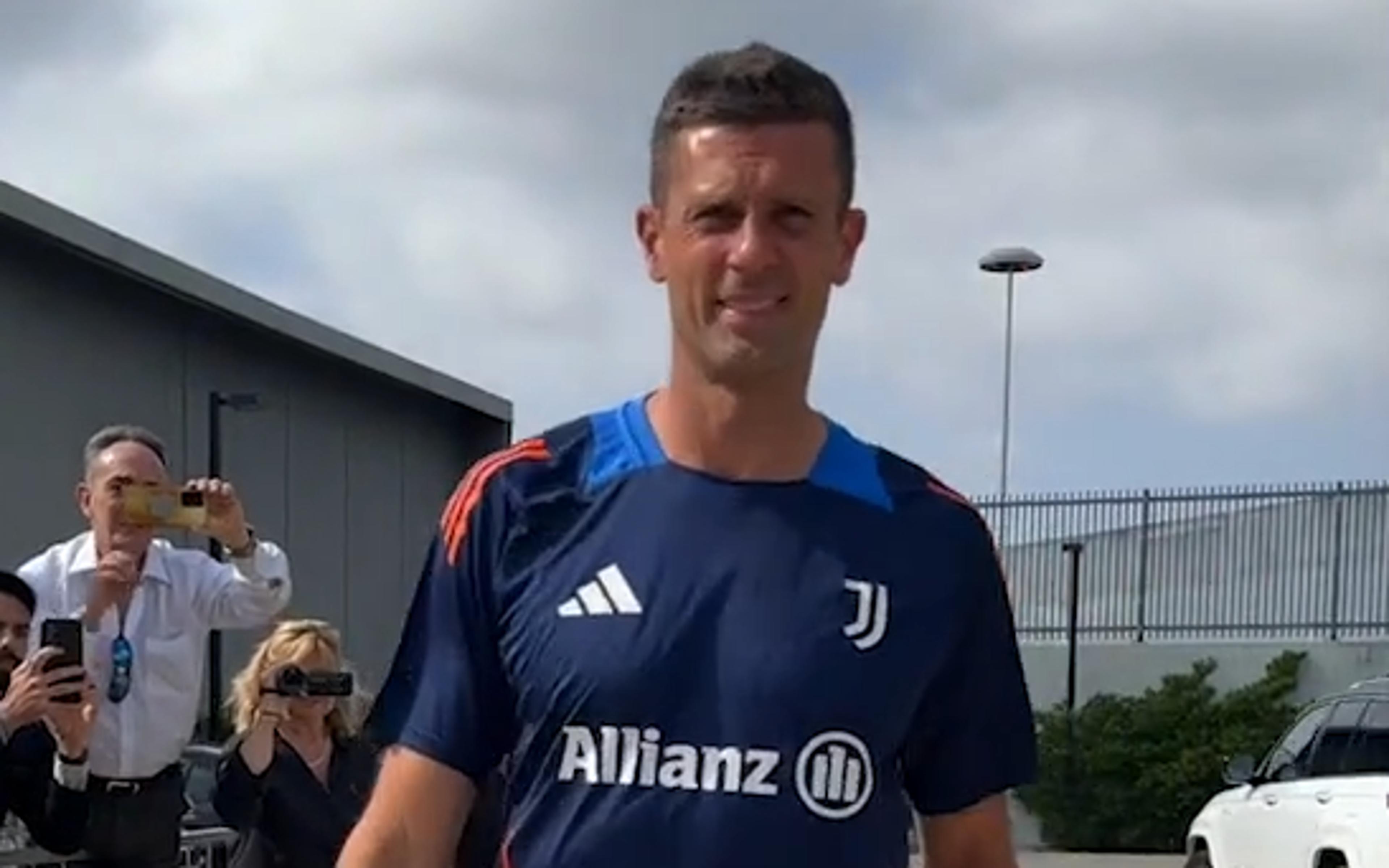 Thiago Motta inicia trabalho na Juventus; veja os bastidores da chegada