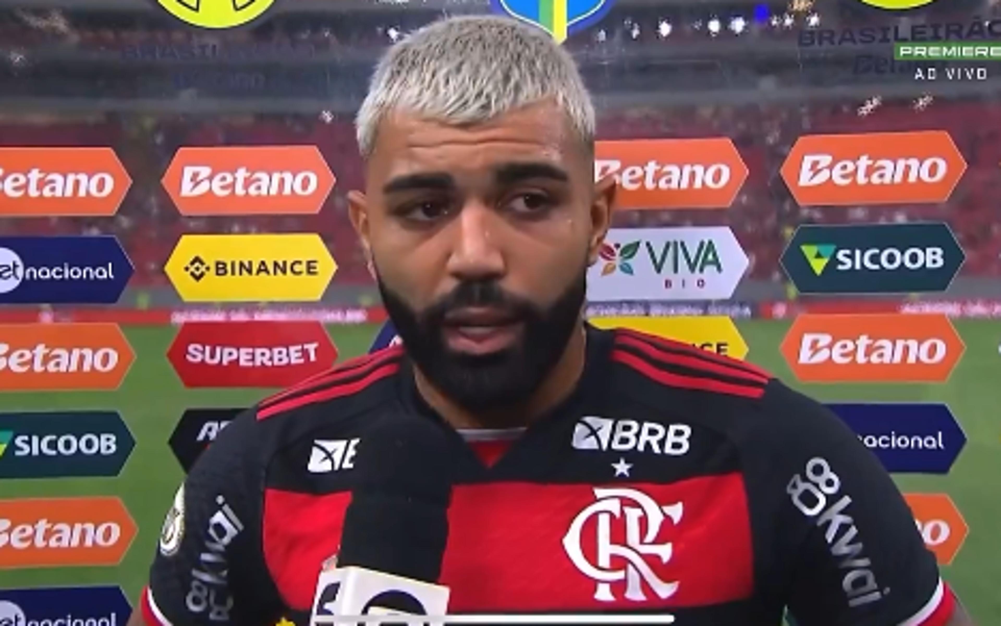 Gabigol comenta disputa com Pedro por pênaltis e revela se há polêmica para escolha do batedor