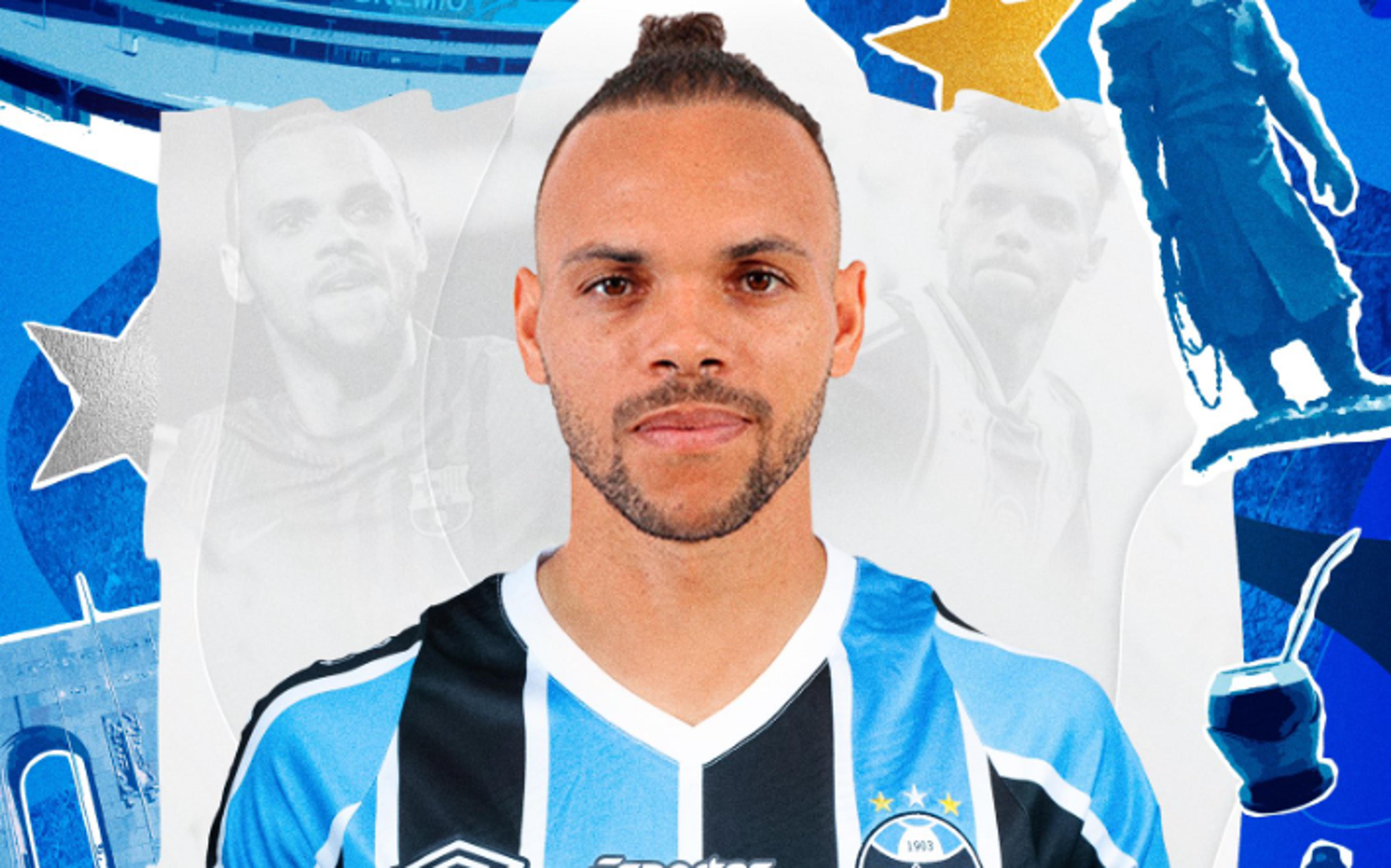 Braithwaite revela procura do Grêmio e fala sobre Renato Gaúcho: ‘Incrível’