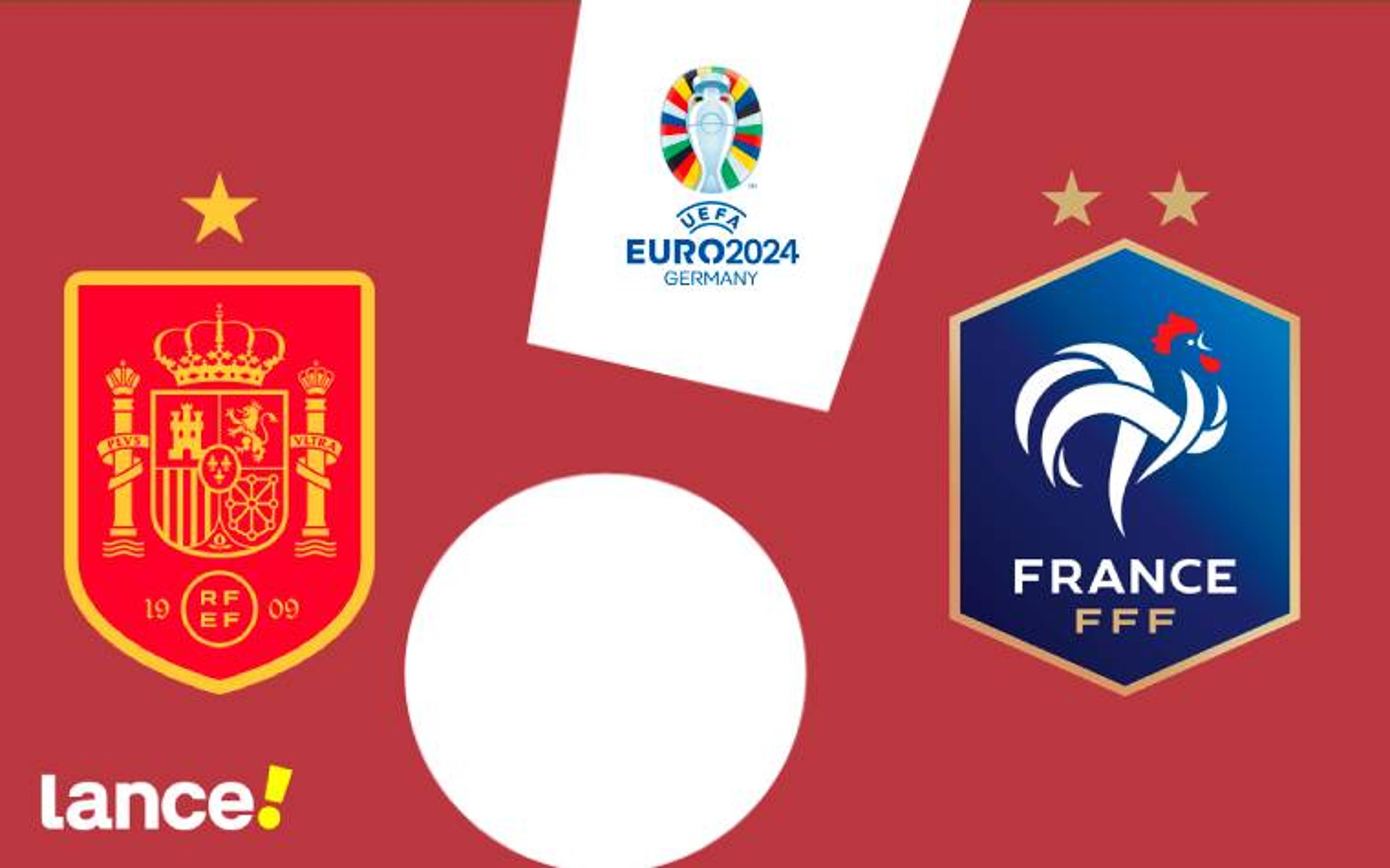 Espanha x França: onde assistir ao vivo, horário e prováveis escalações do jogo pela Eurocopa