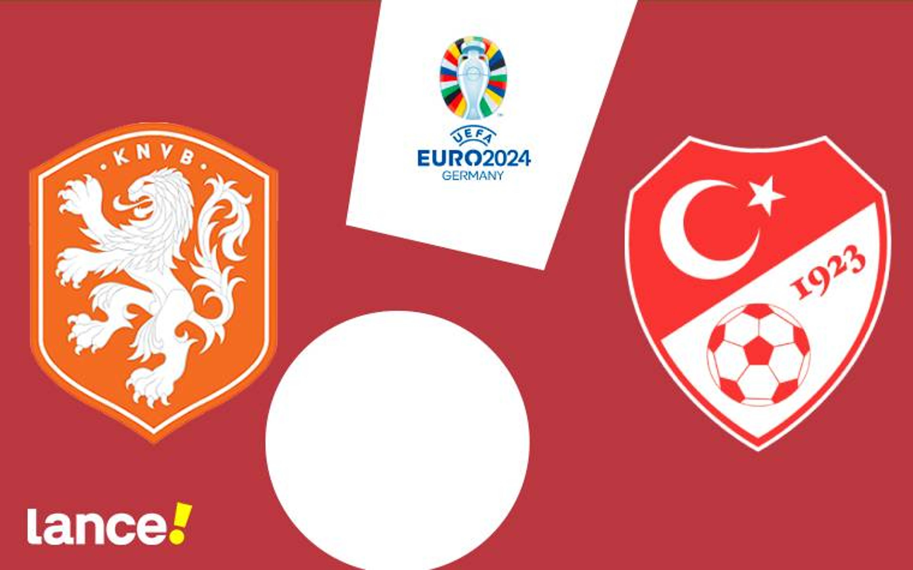 Holanda x Turquia: onde assistir ao vivo, horário e prováveis escalações do jogo pela Eurocopa