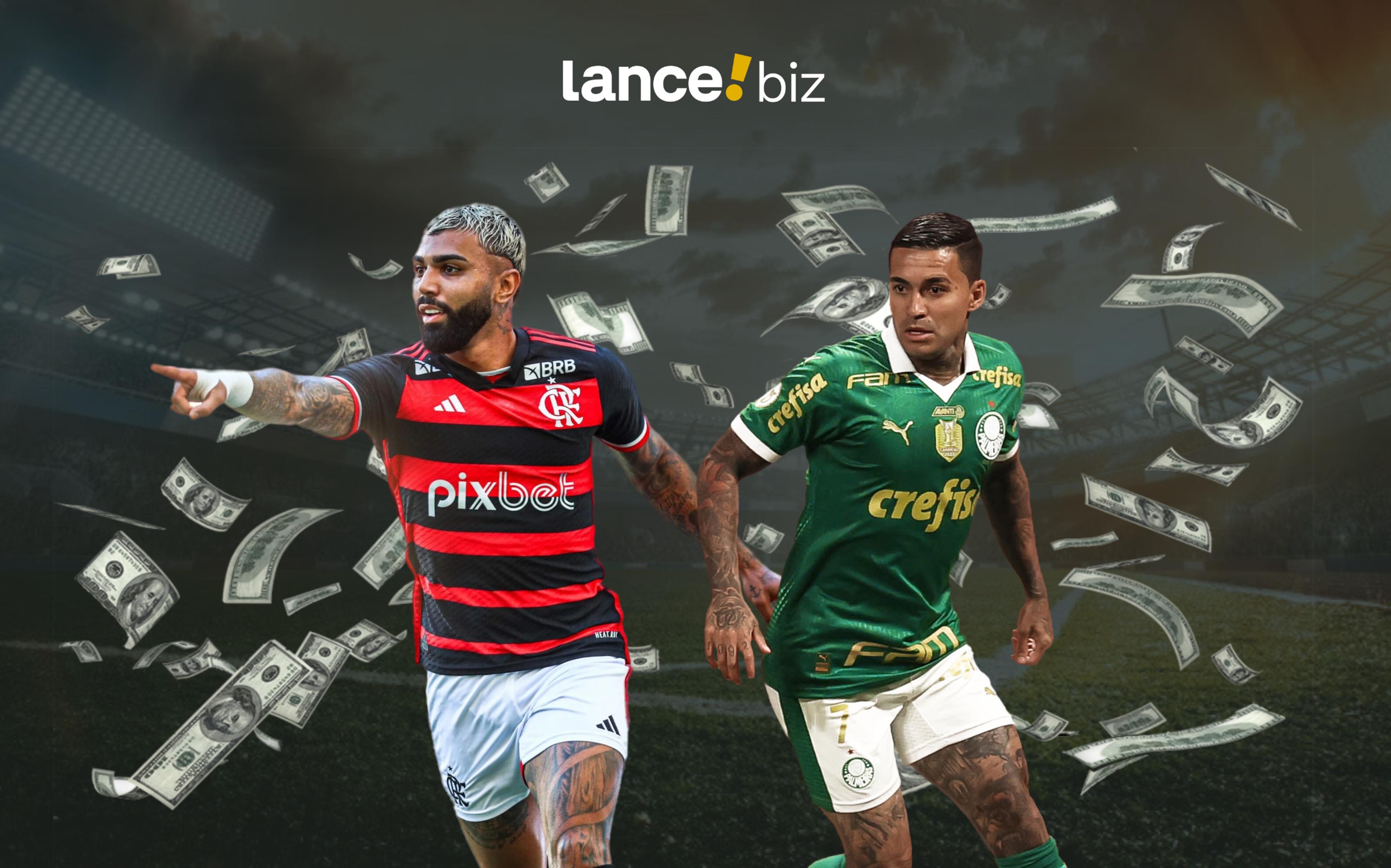 Quem vale mais no mercado: Gabigol ou Dudu? Veja valores e compare