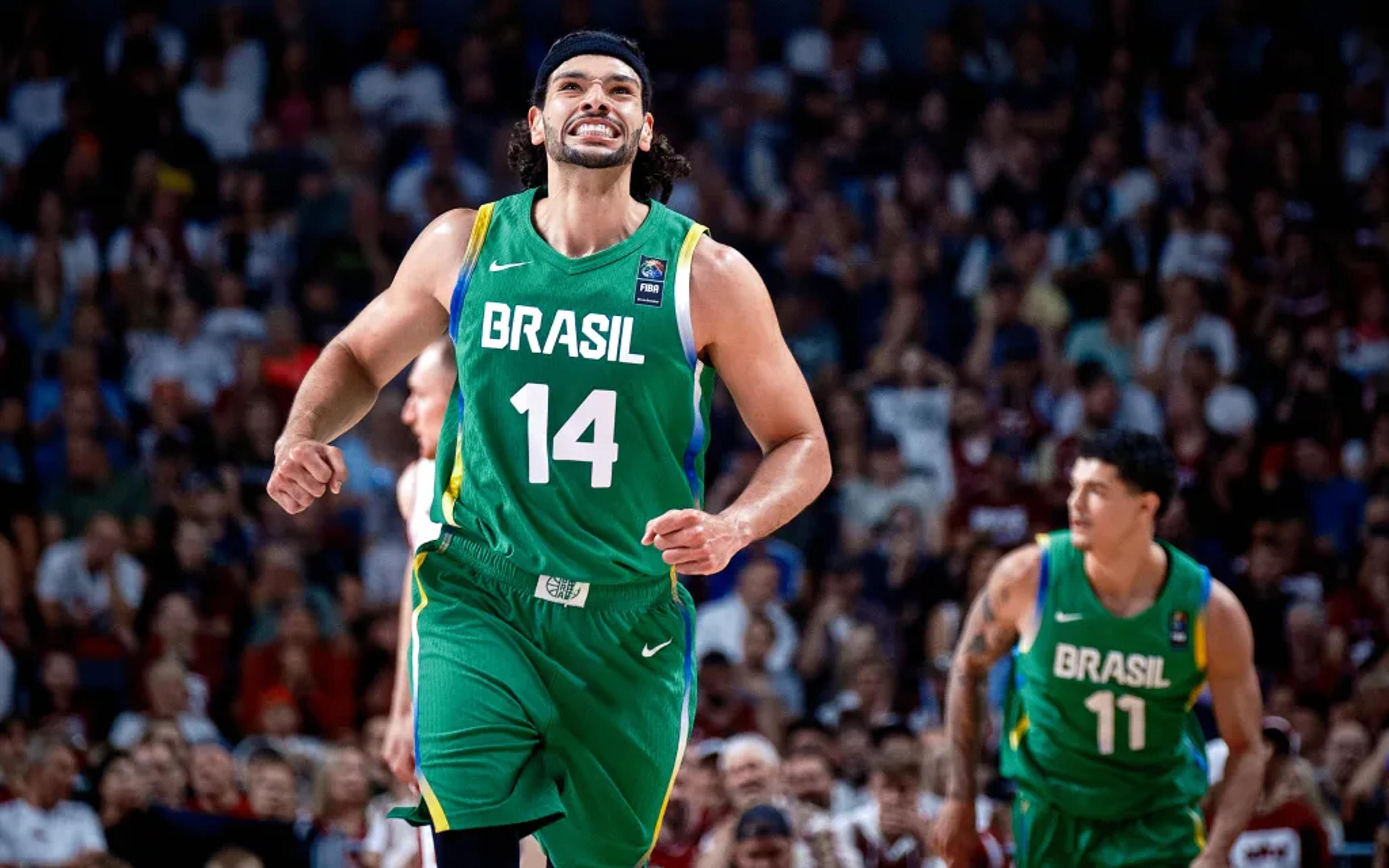 Seleção de Basquete atropela a Letônia e garante vaga nos Jogos de Paris