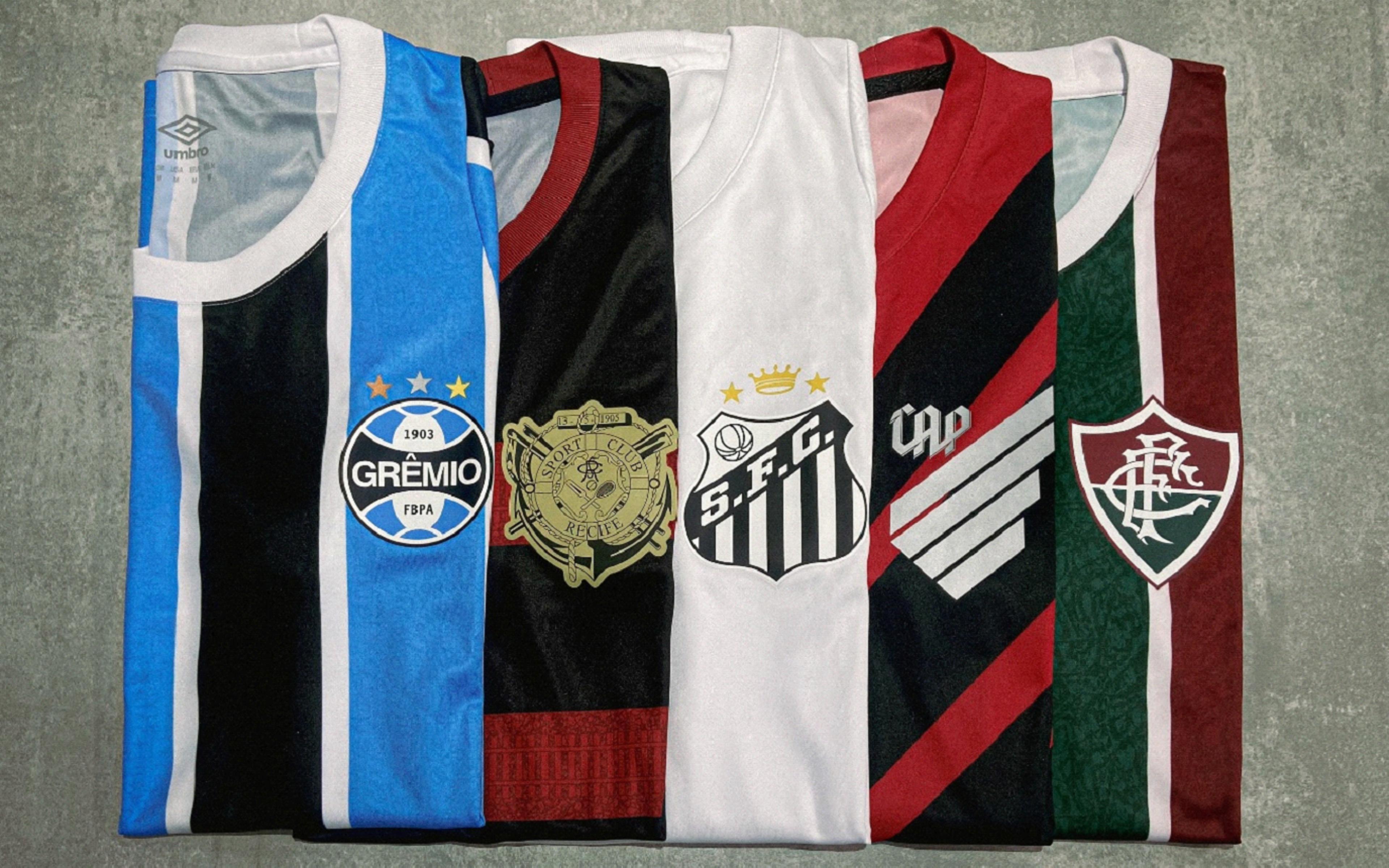 Umbro lança linha de camisas oficiais de times com preço mais acessível