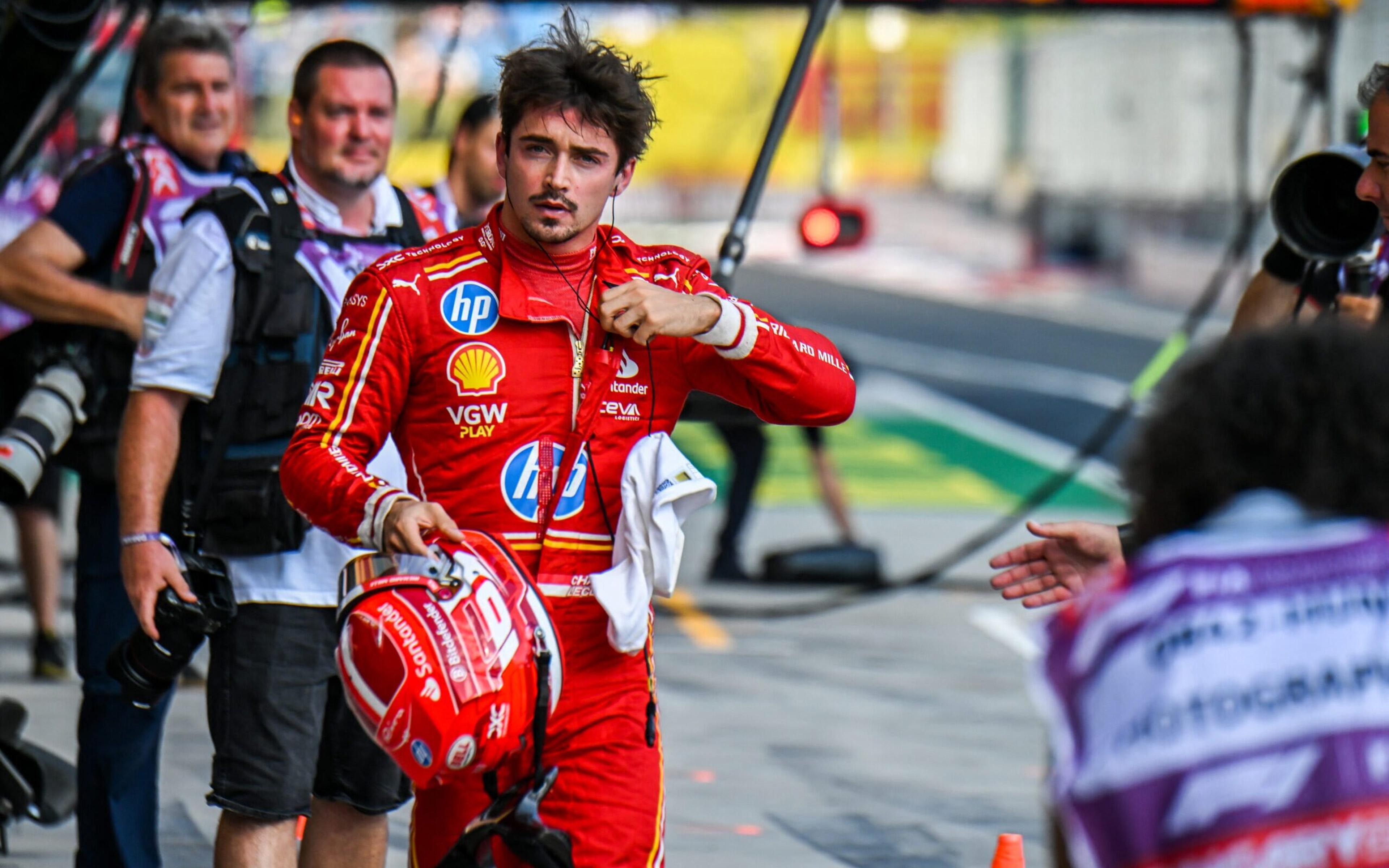 Leclerc admite curiosidade em ‘comparação com Hamilton em mesmo carro’ na Ferrari