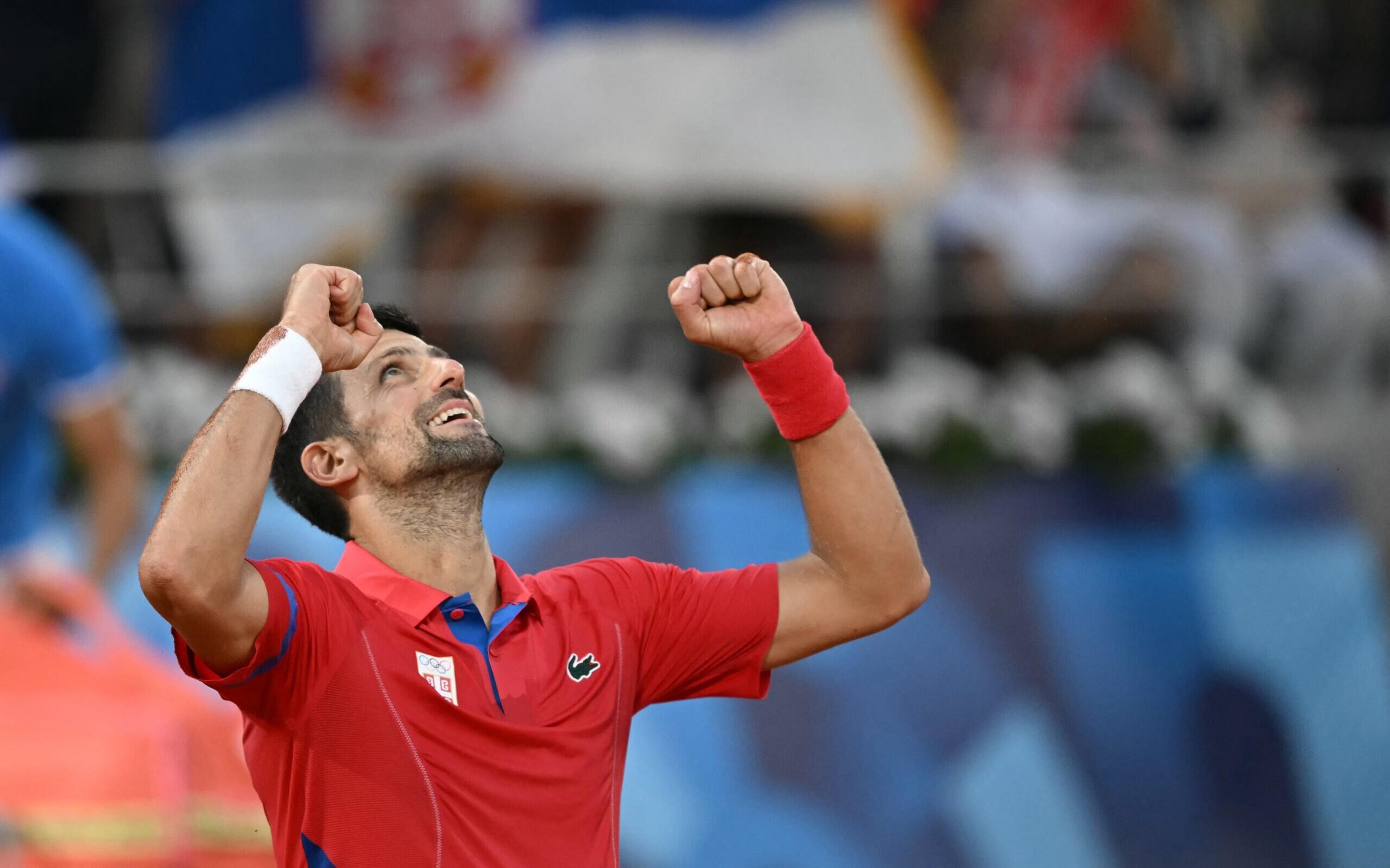 Olimpíadas: Djokovic alcança final pela primeira vez e faz final contra Alcaraz