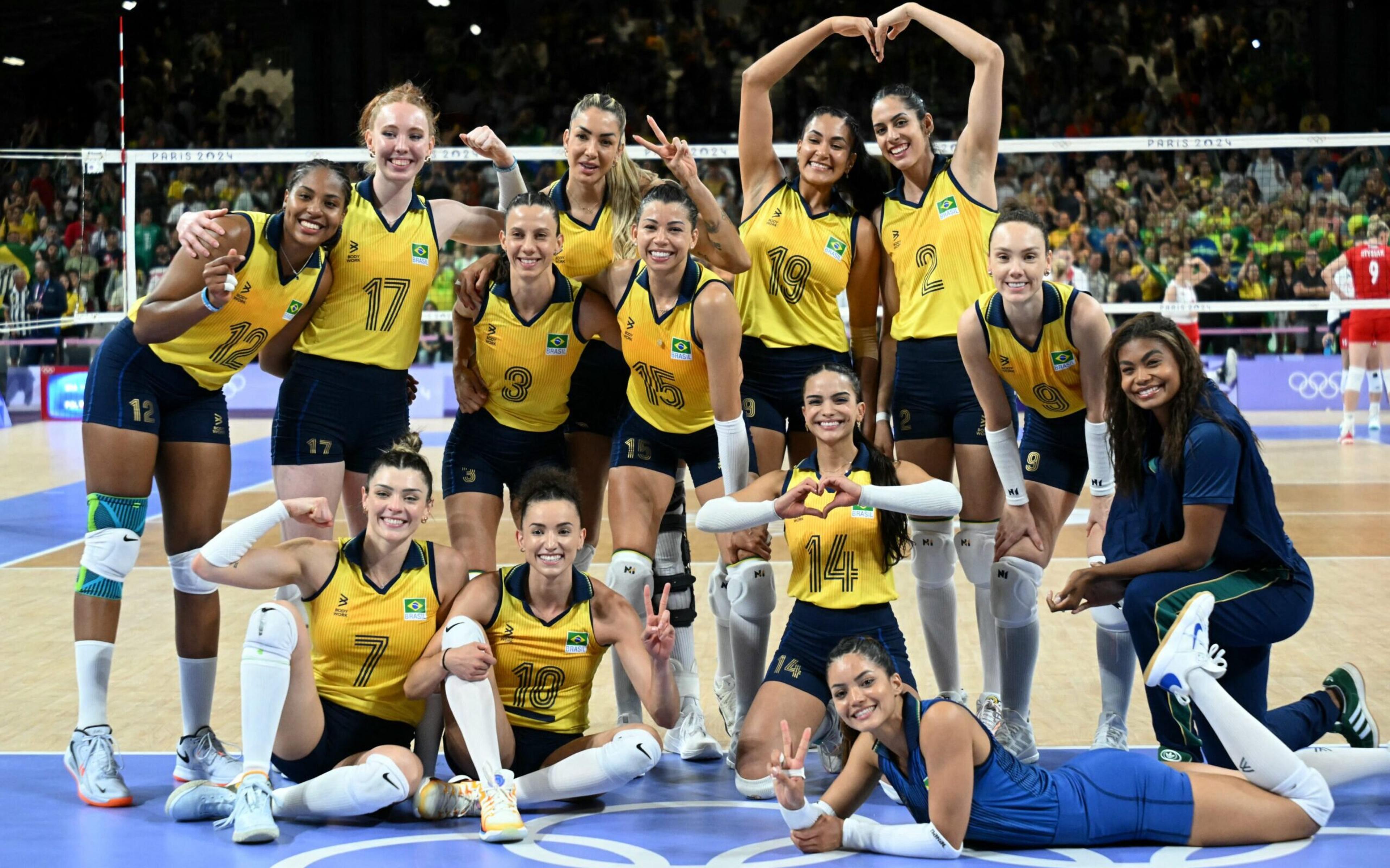 Seleção brasileira de vôlei feminino tem adversário das quartas de final definido