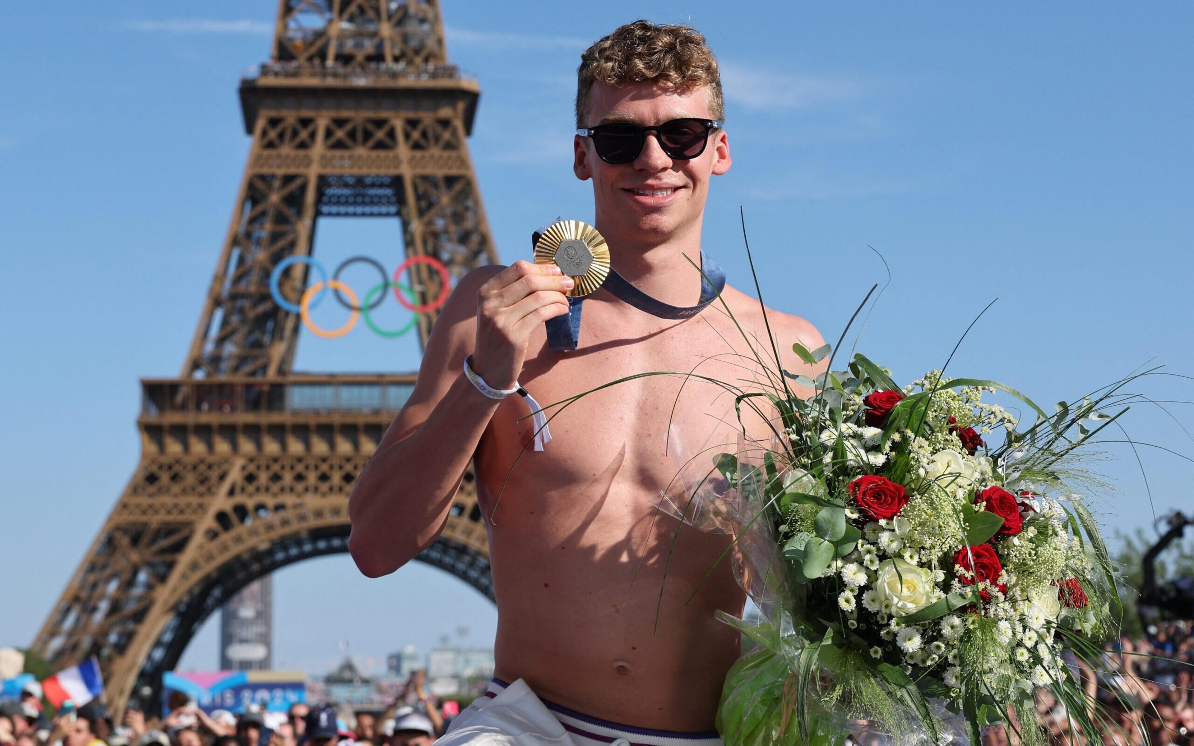 Leon Marchand bate recordes de Michael Phelps e termina Olimpíadas com premiação milionária; confira