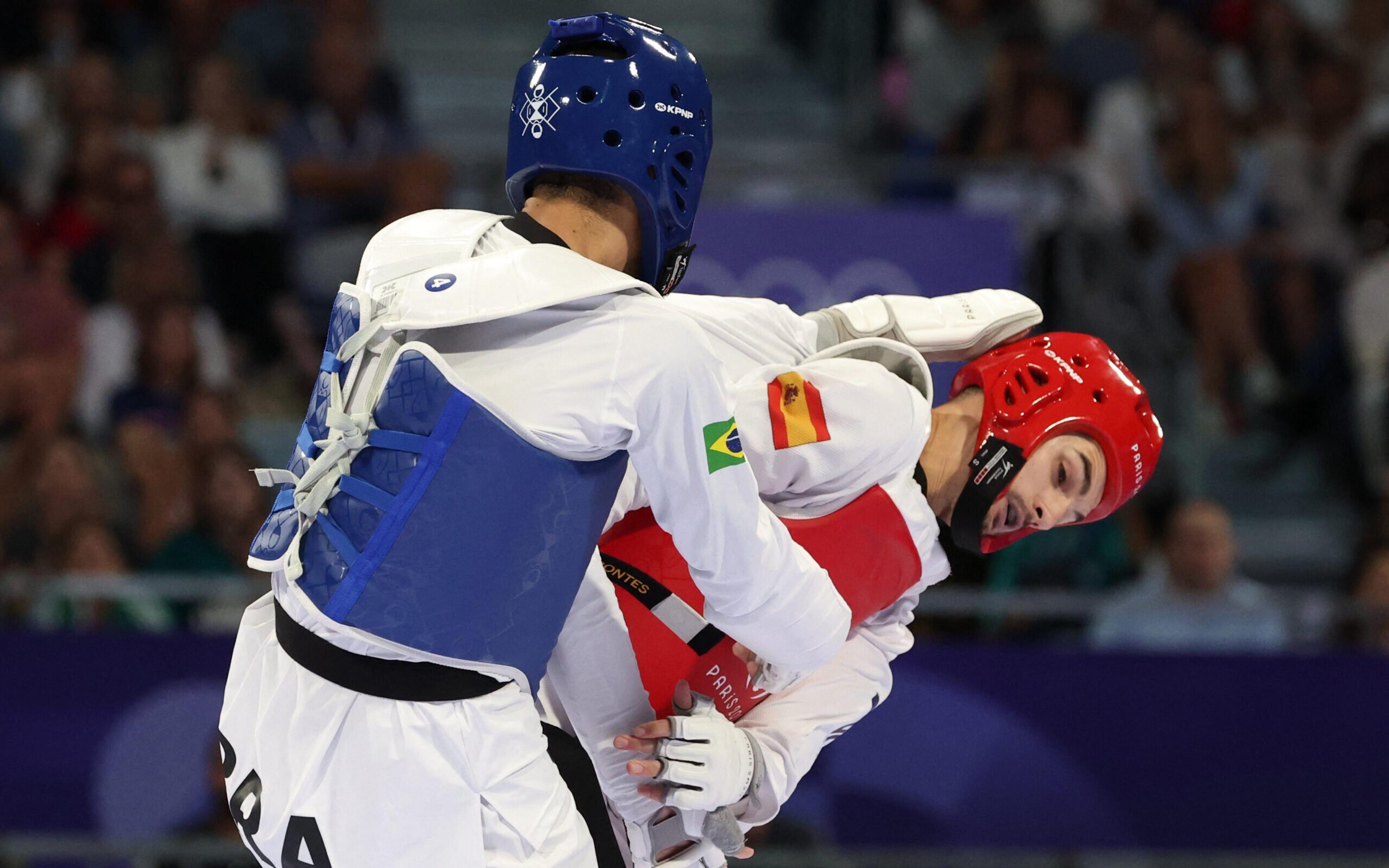 Edival Pontes, o Netinho, conquista medalha de bronze no taekwondo das Olimpíadas