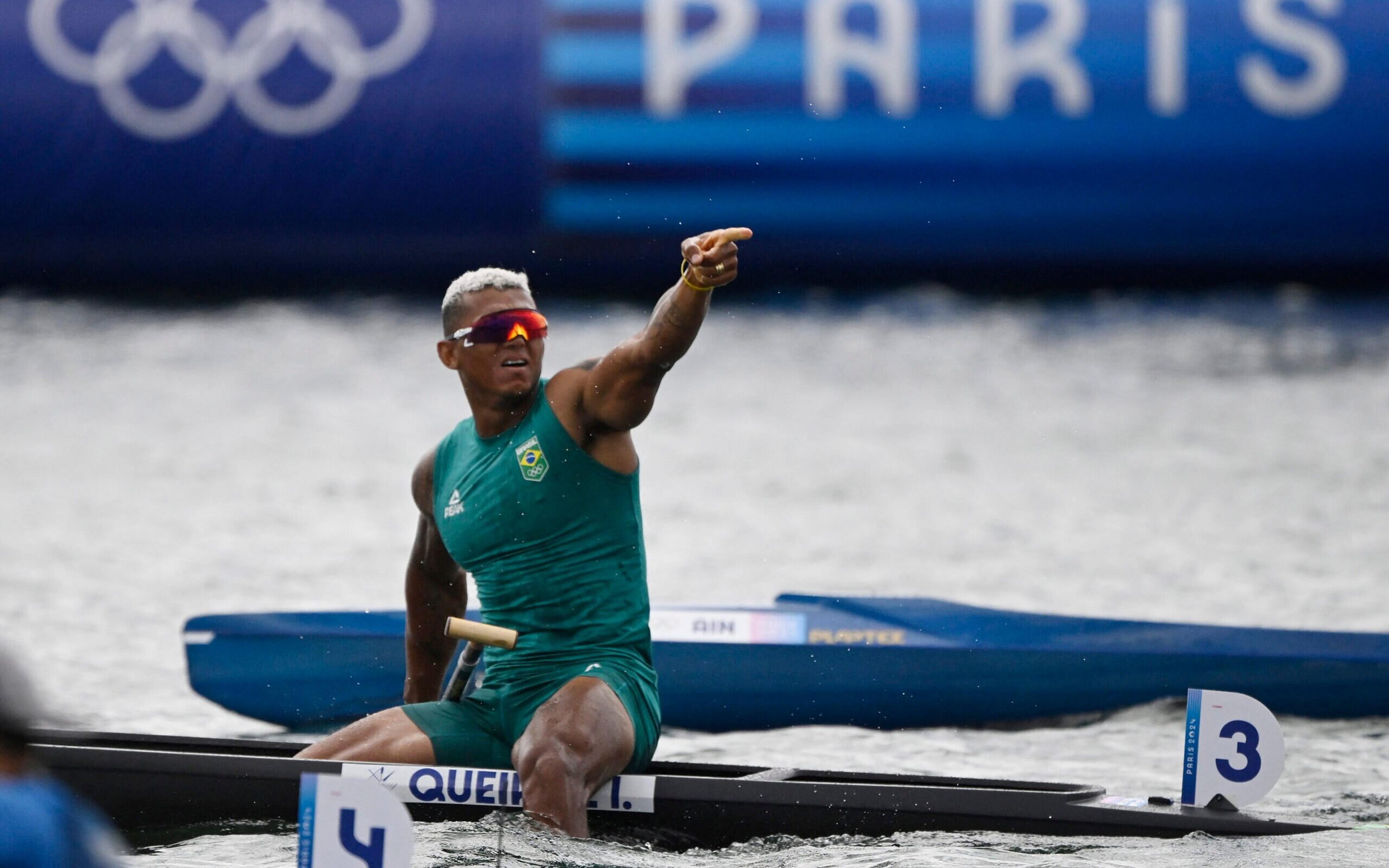 Isaquias Queiroz conquista medalha de prata na canoagem de velocidade das Olimpíadas de Paris