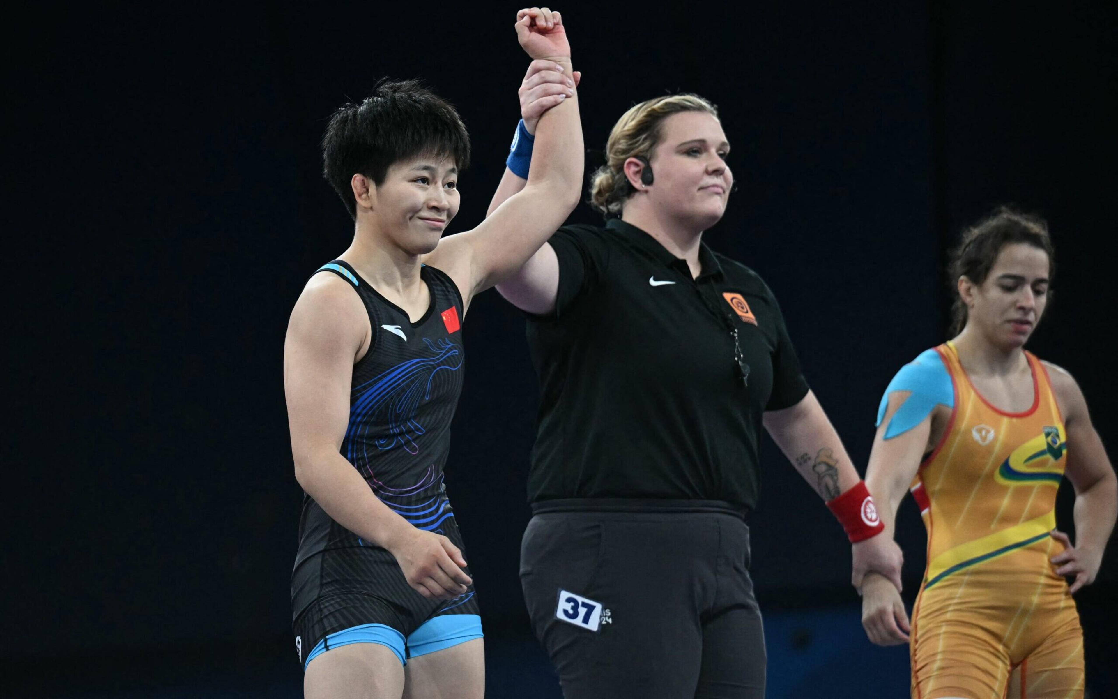 Giulia Penalber perde bronze no wrestling para chinesa nas Olimpíadas