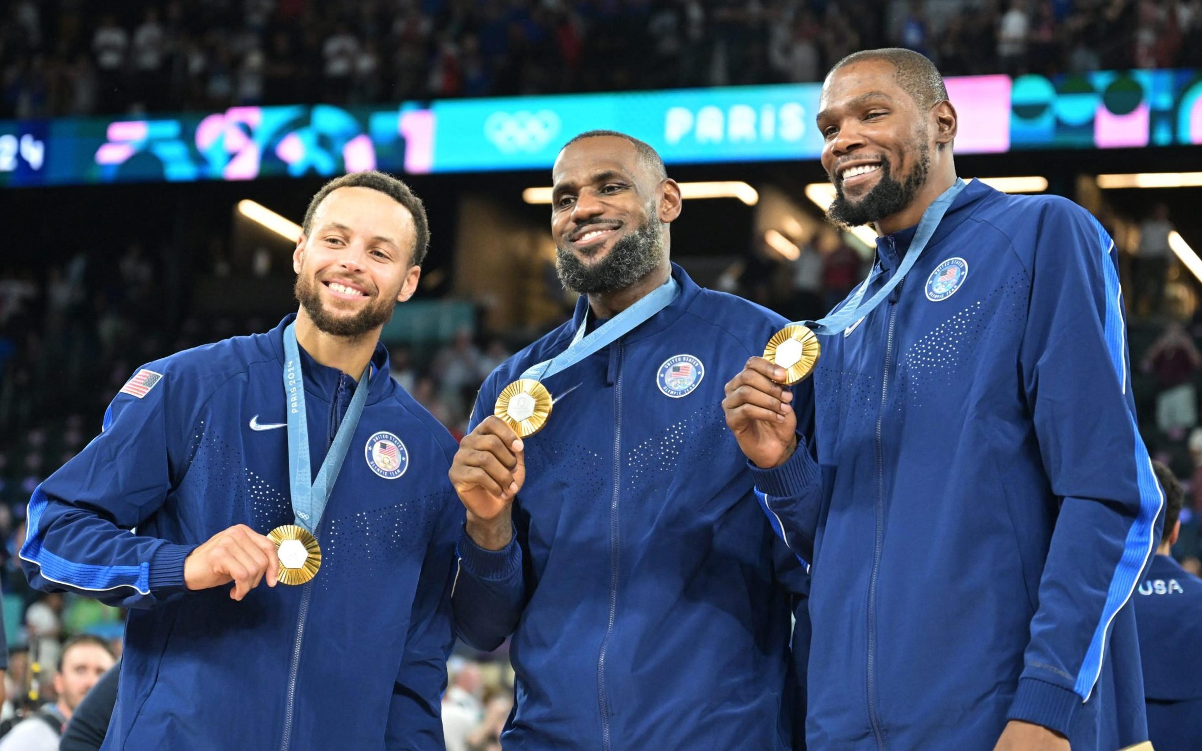 Ouro do basquete dos EUA nas Olimpíadas de Paris ganhará série na Netflix