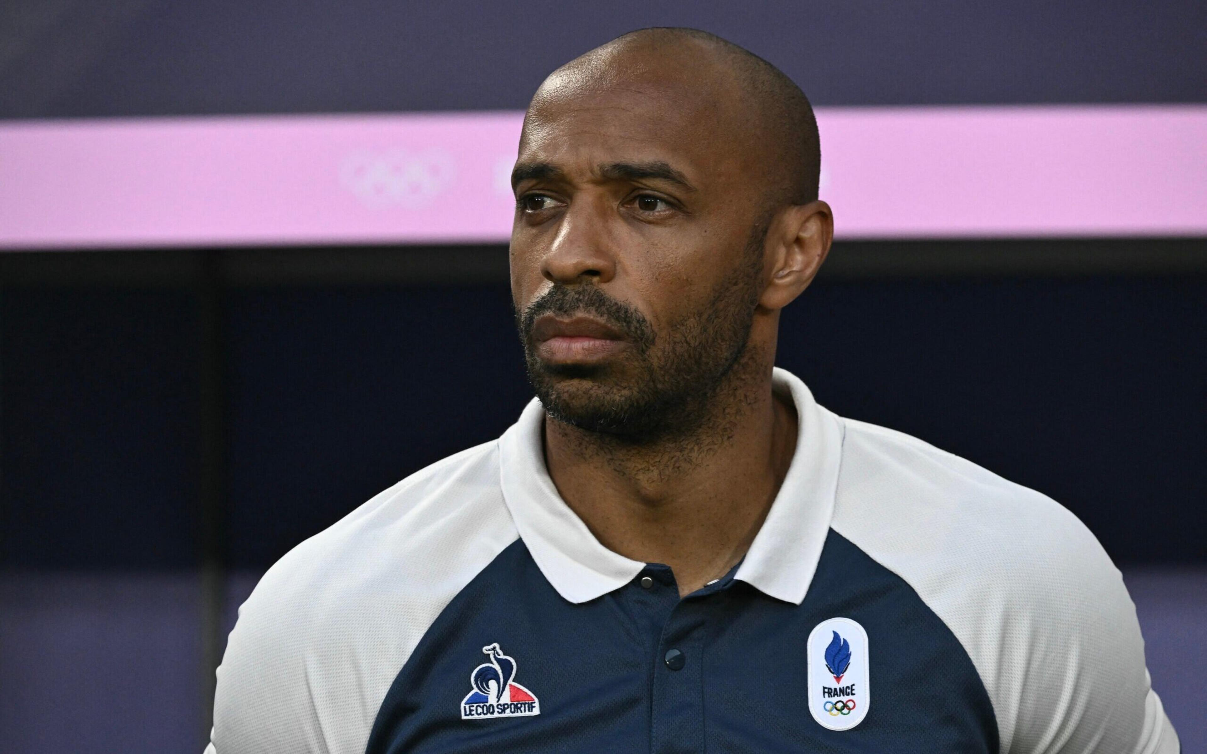 Thierry Henry deixa seleção sub-21 da França  após vice nas Olimpíadas