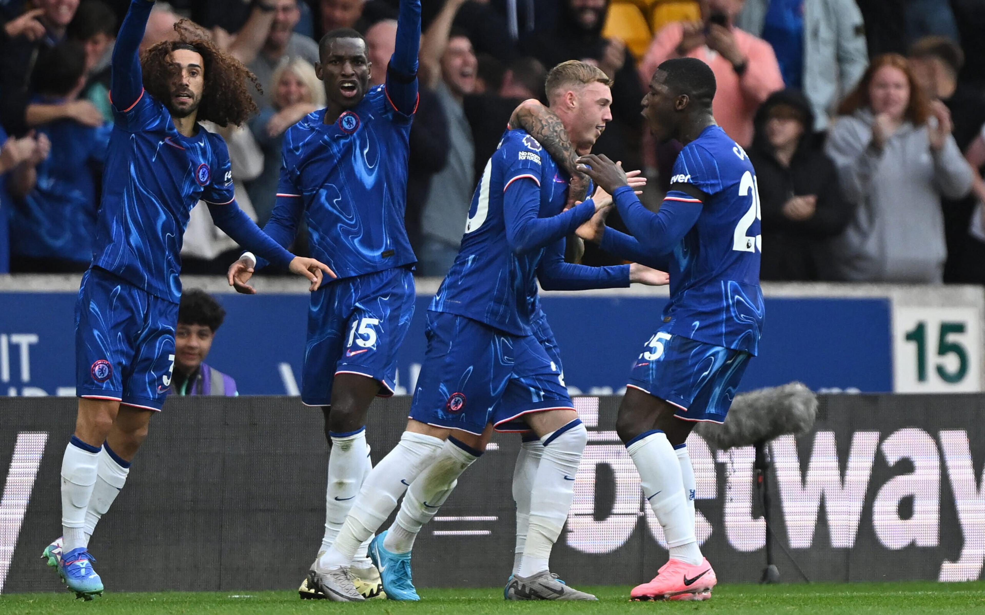 Em jogo de oito gols, Chelsea goleia o Wolverhampton pela Premier League