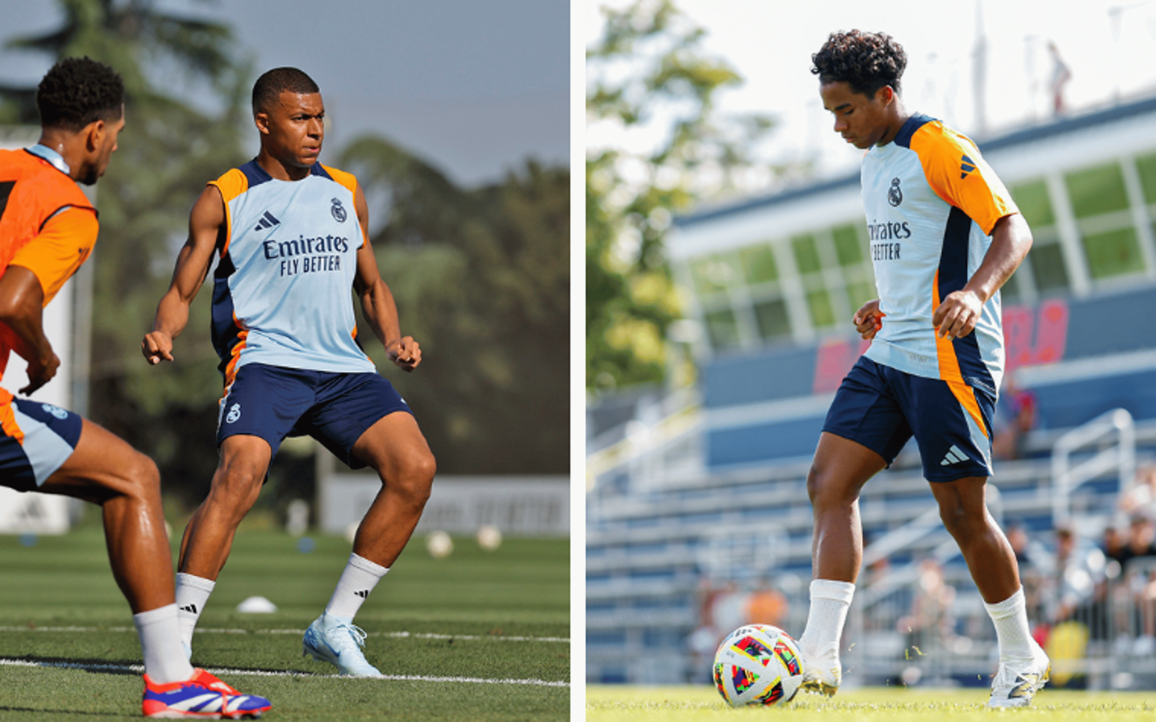 Real Madrid indica estreias oficiais de Endrick e Mbappé; veja data e adversário