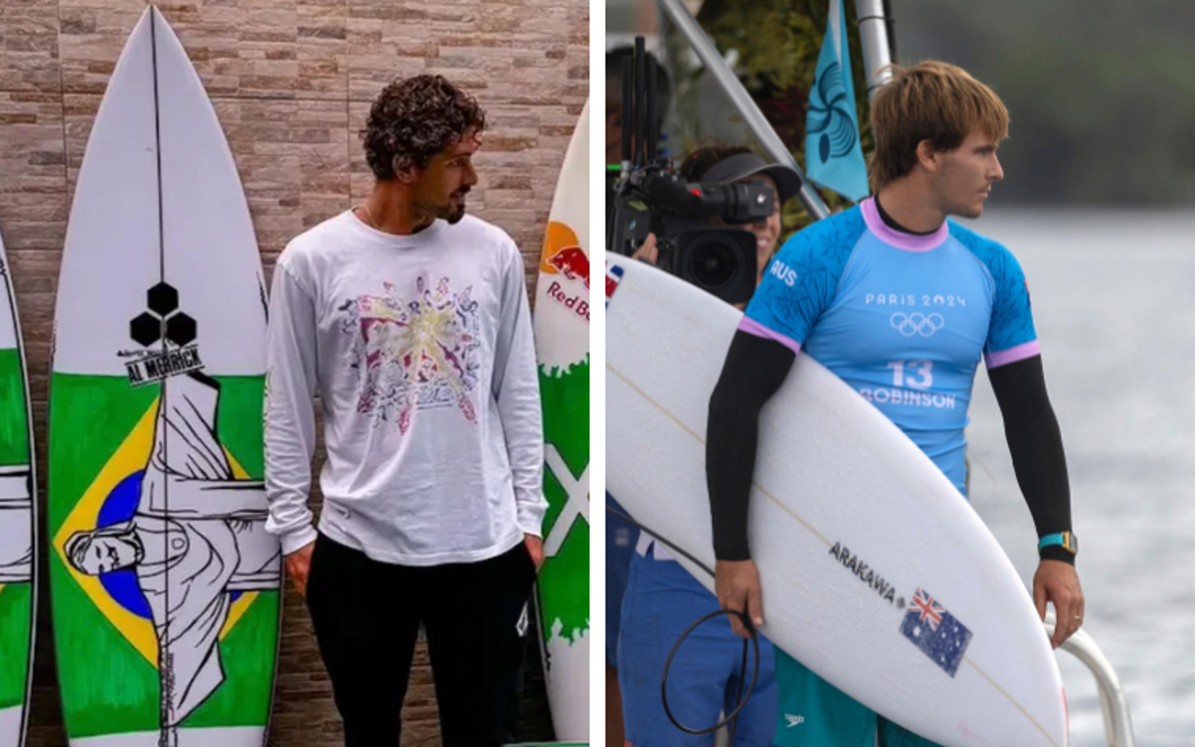 ‘Cristo’ não foi o único; entenda veto a sol em prancha de rival de Gabriel Medina nas Olimpíadas