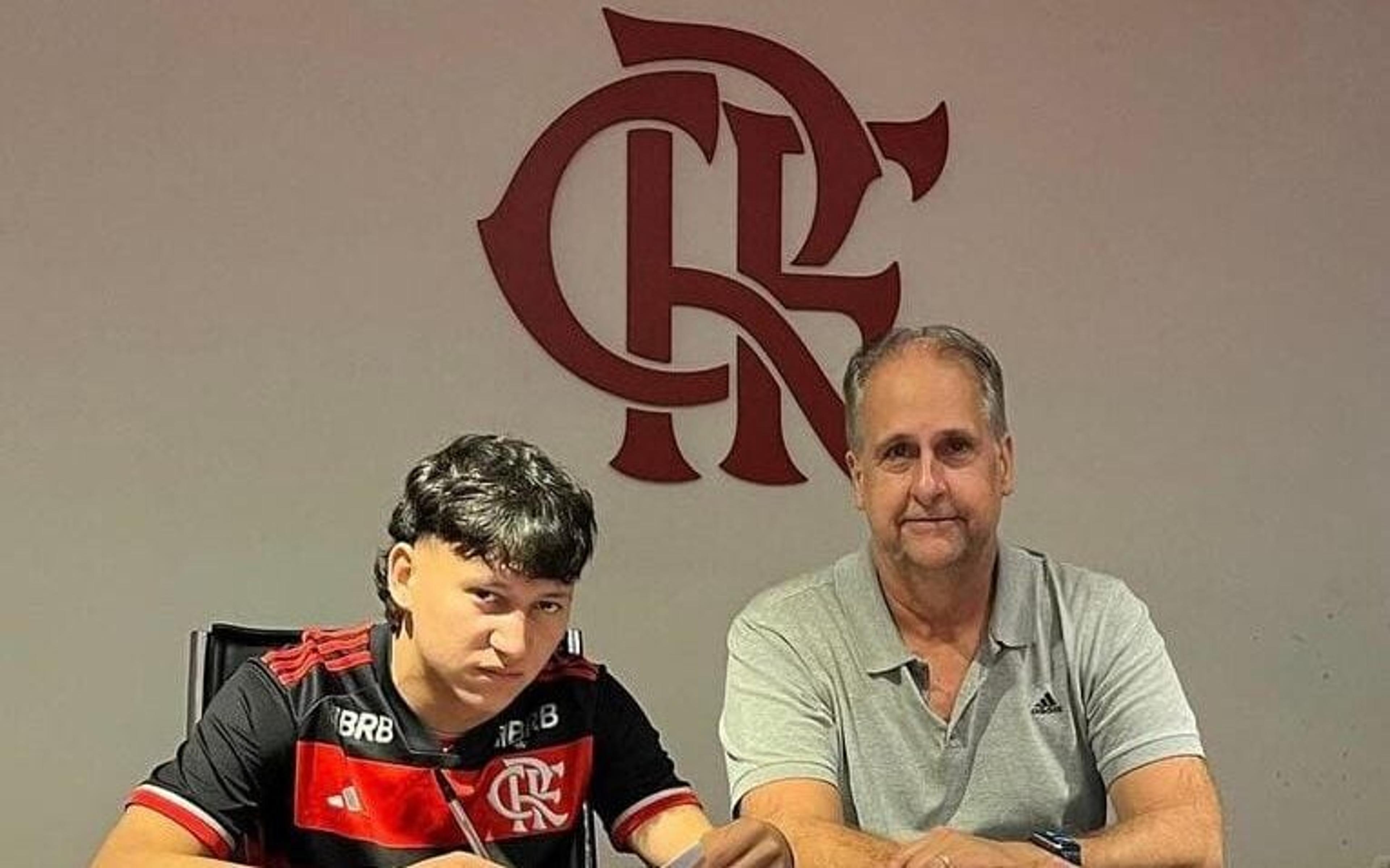 Flamengo anuncia promessa paraguaia para a base