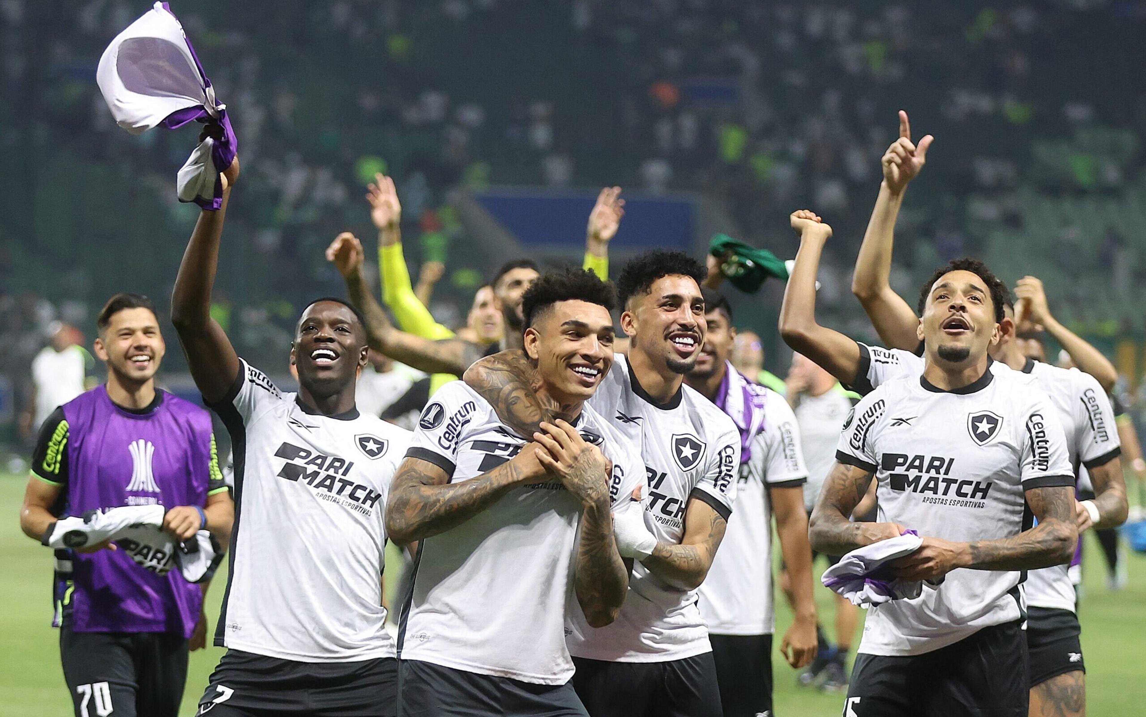 Botafogo na Libertadores: quanto o clube ganha ao superar o Palmeiras e avançar às quartas?