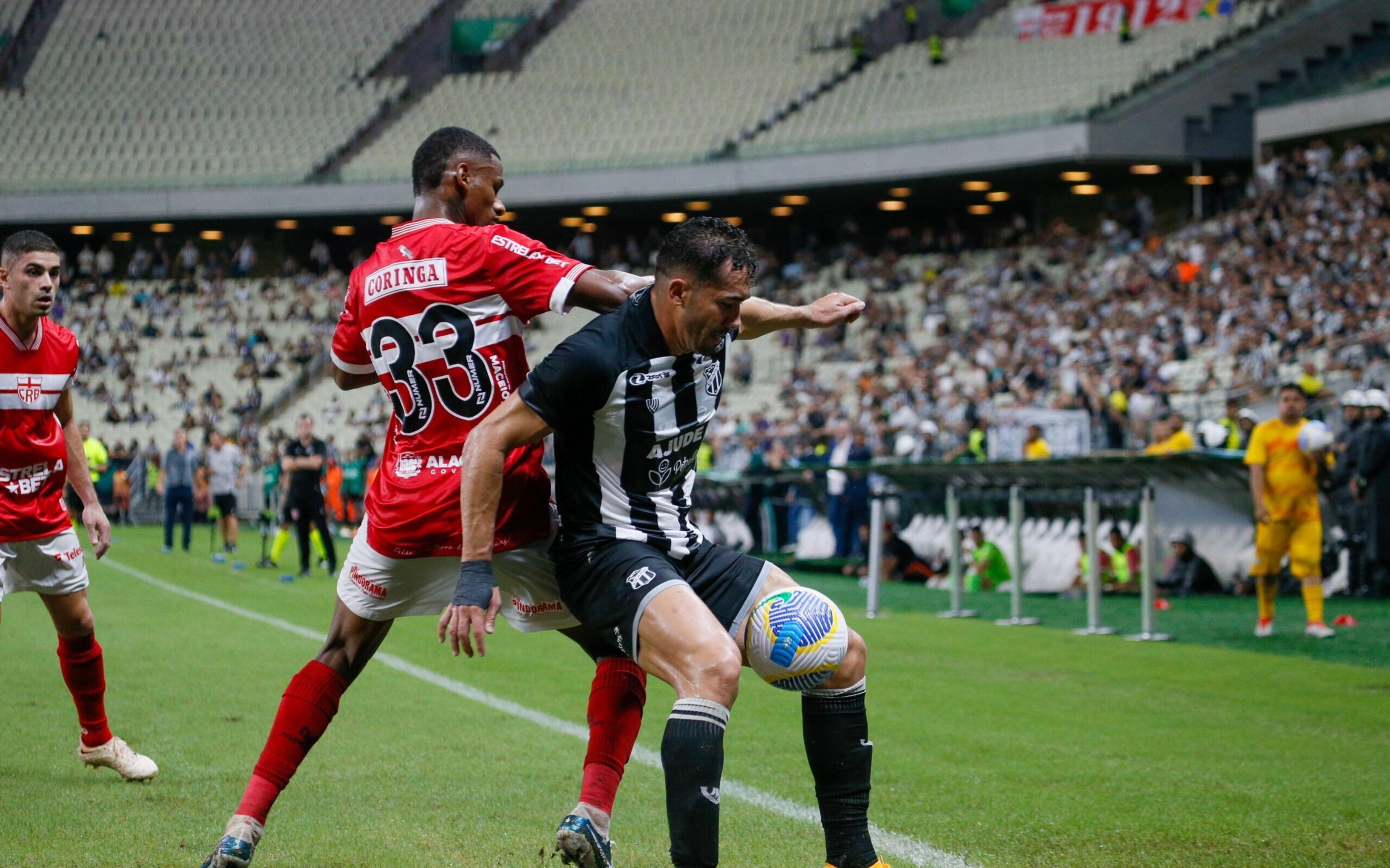 CRB x Ceará: onde assistir, horário e escalações do jogo pela Série B do Brasileirão