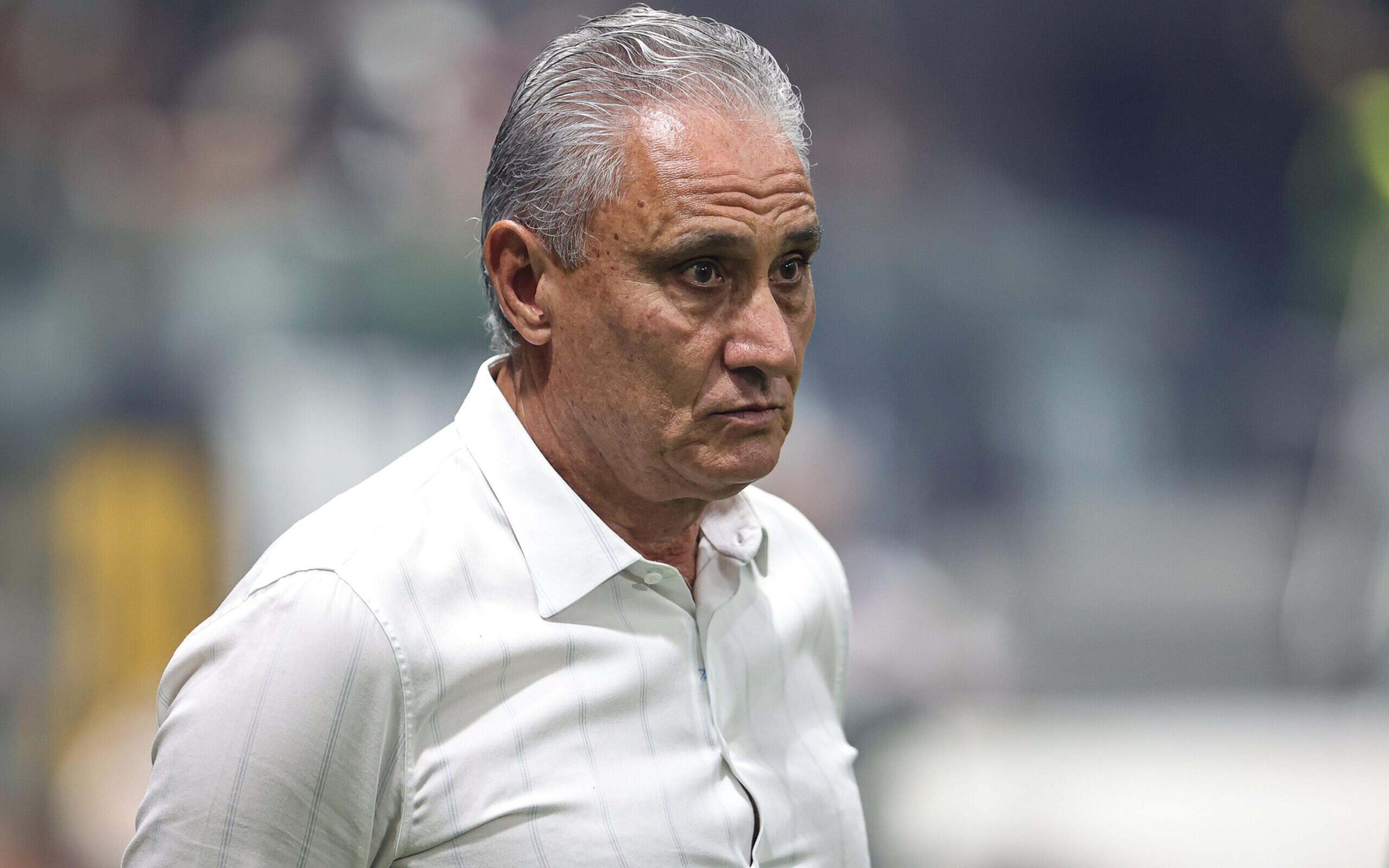 Tite fica fora de Flamengo x Bragantino, mas evolui e recebe previsão de alta