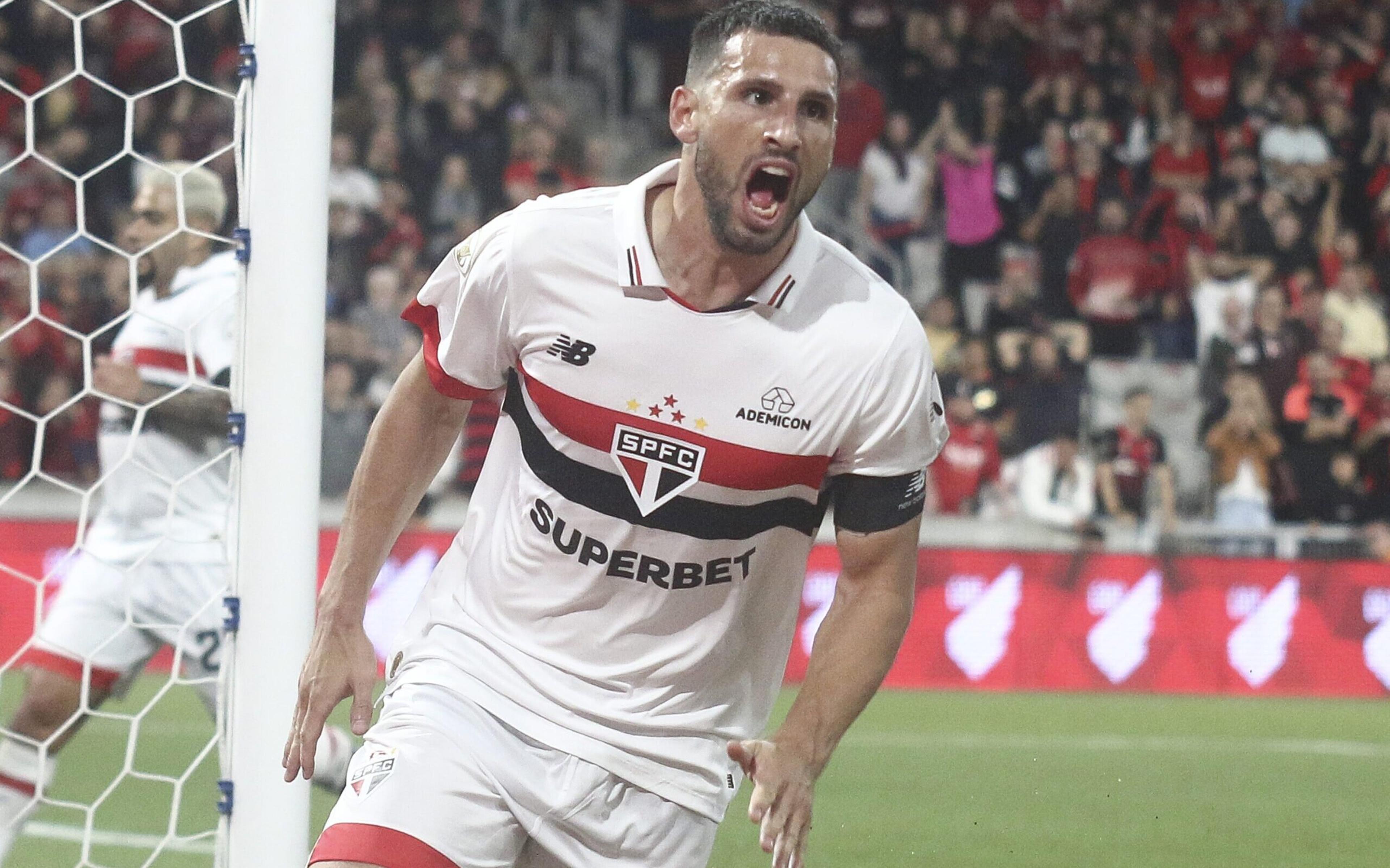 Calleri supera Lucas e alcança nova marca pelo São Paulo em 2024