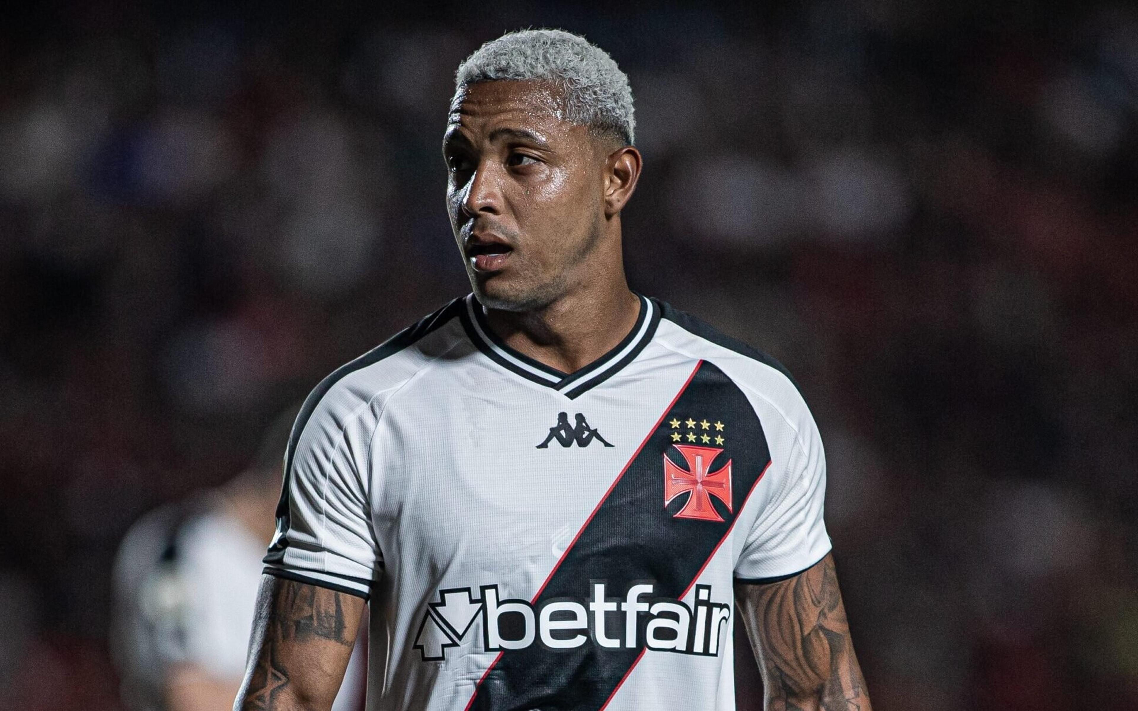 Vasco: Com celulite facial, David pode ficar fora do jogo de ida da Copa do Brasil