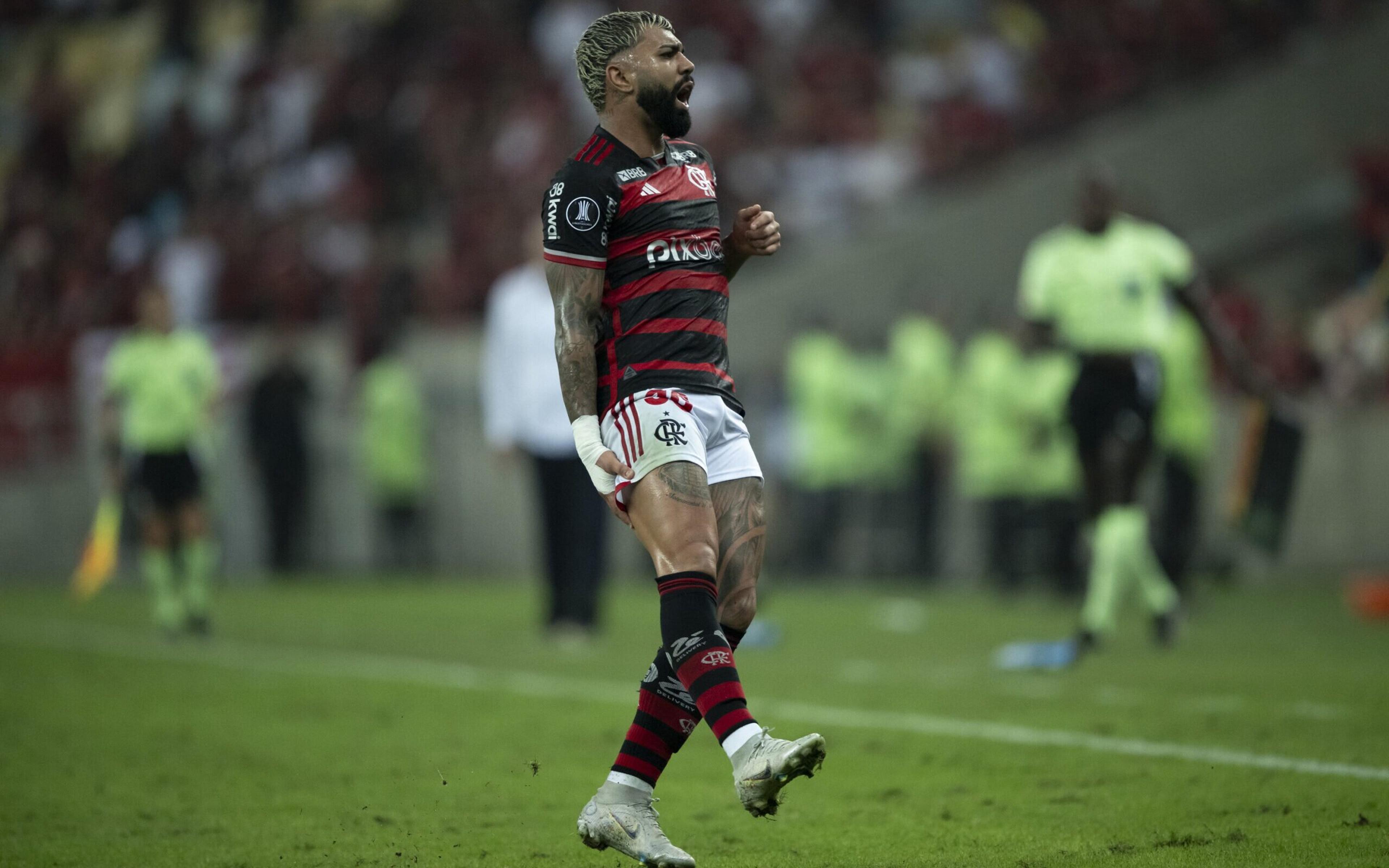 Além de Pedro, Gabigol também sente a coxa e preocupa Flamengo