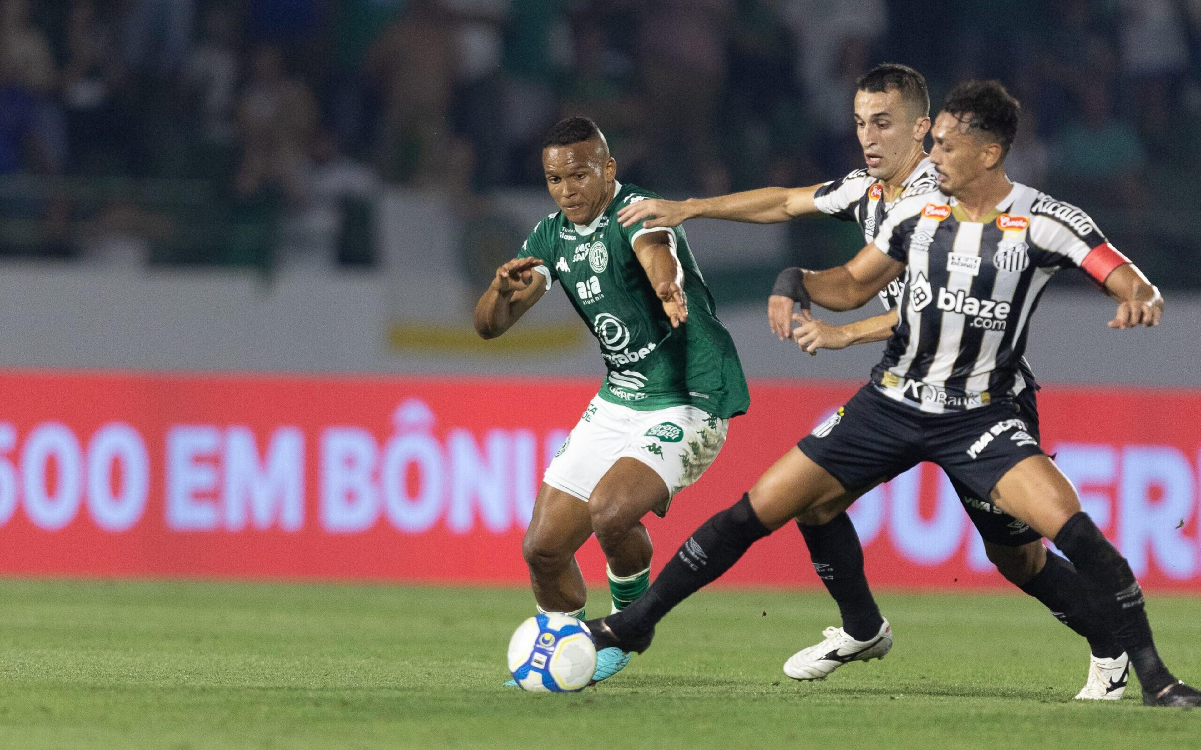 Santos cede empate ao Guarani e deixa escapar liderança da Série B