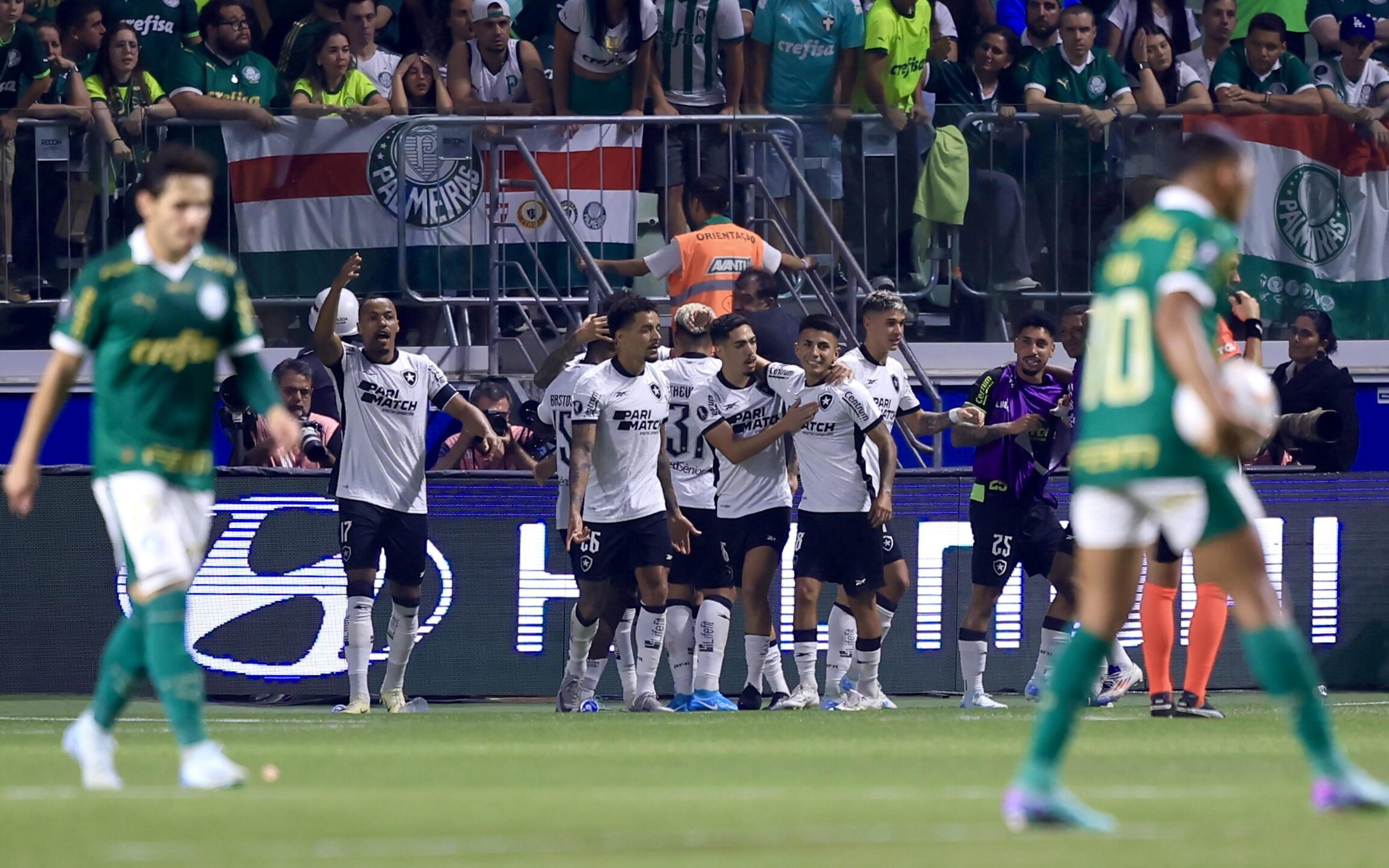 Botafogo elimina Palmeiras e avança na Libertadores após virada anulada pelo VAR