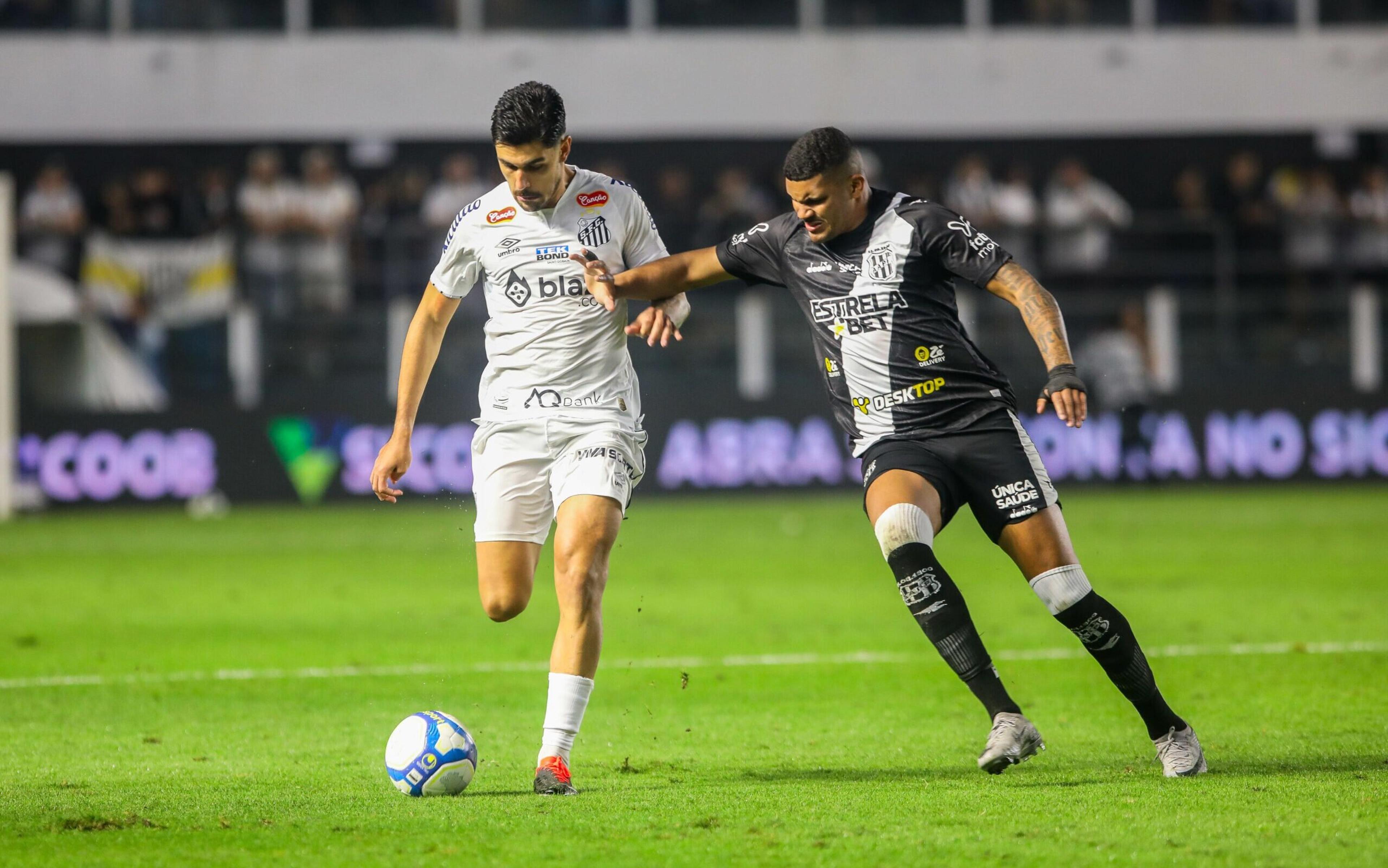 Assista aos melhores momentos da partida entre Santos e Ponte Preta