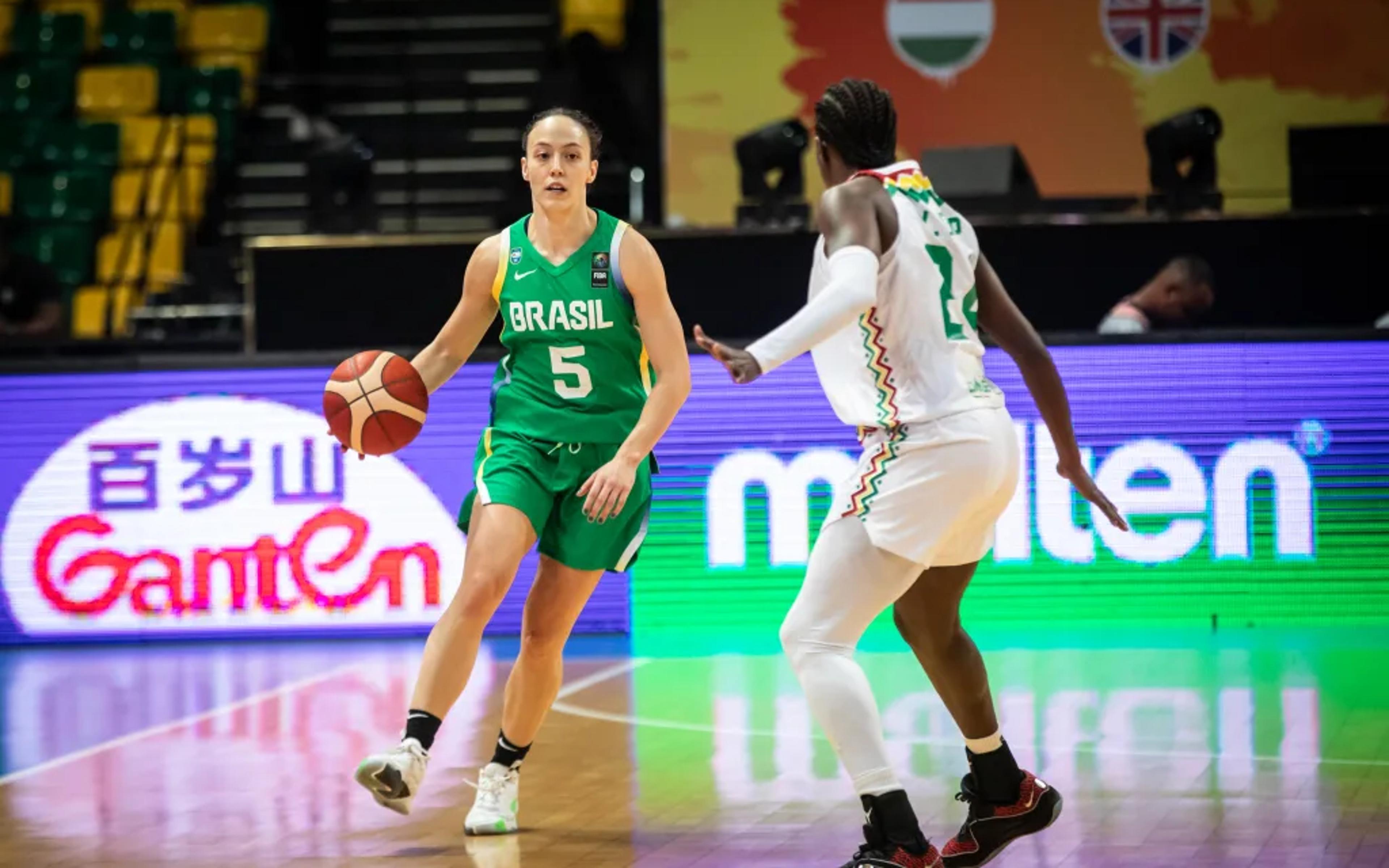 Brasil perde no basquete feminino e depende de vitória contra a Hungria para sonhar com vaga no Mundial