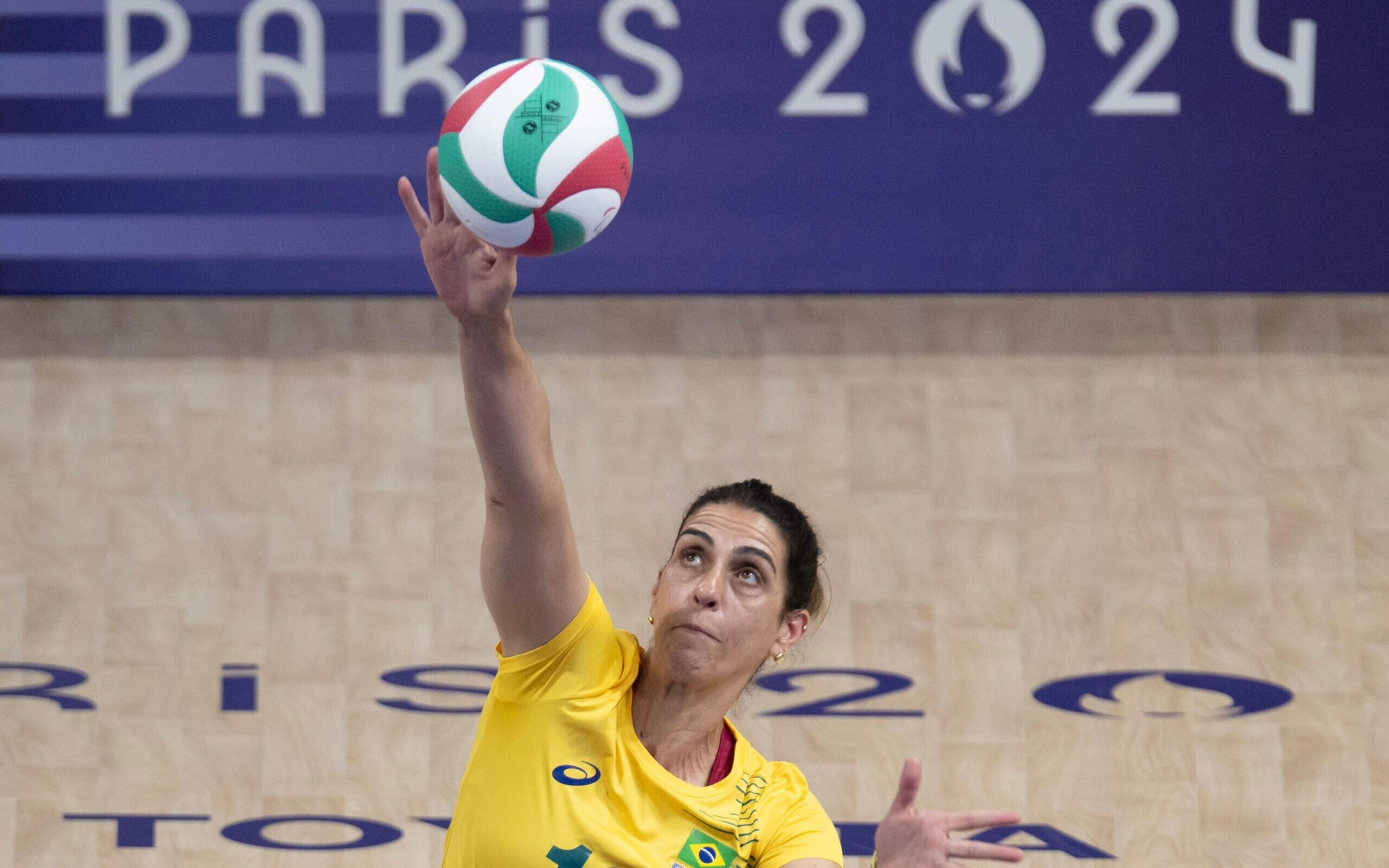 Paralimpíadas: Brasil vence Canadá no vôlei sentado feminino