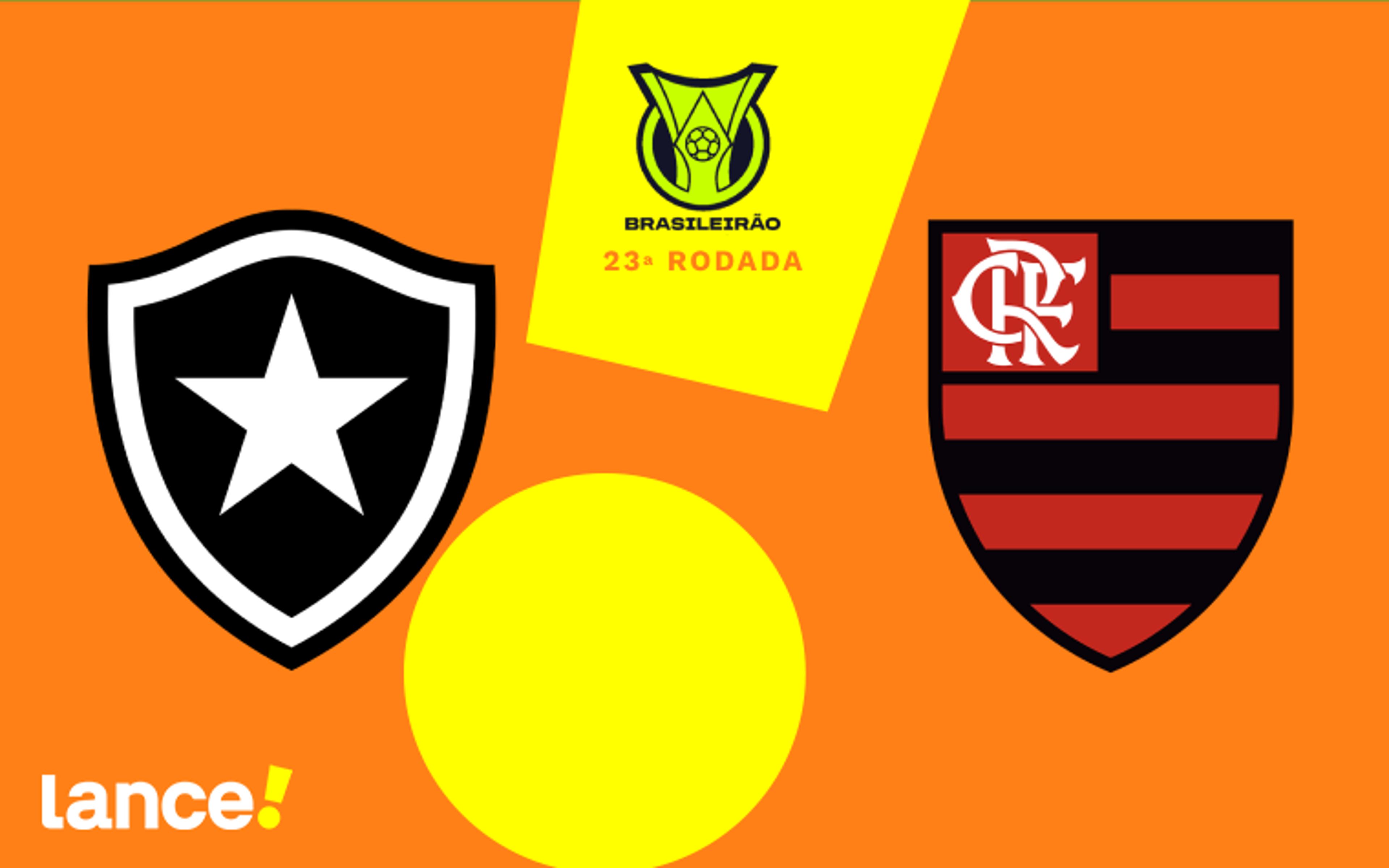 Botafogo x Flamengo: onde assistir ao vivo, horário e escalações do jogo pelo Brasileirão