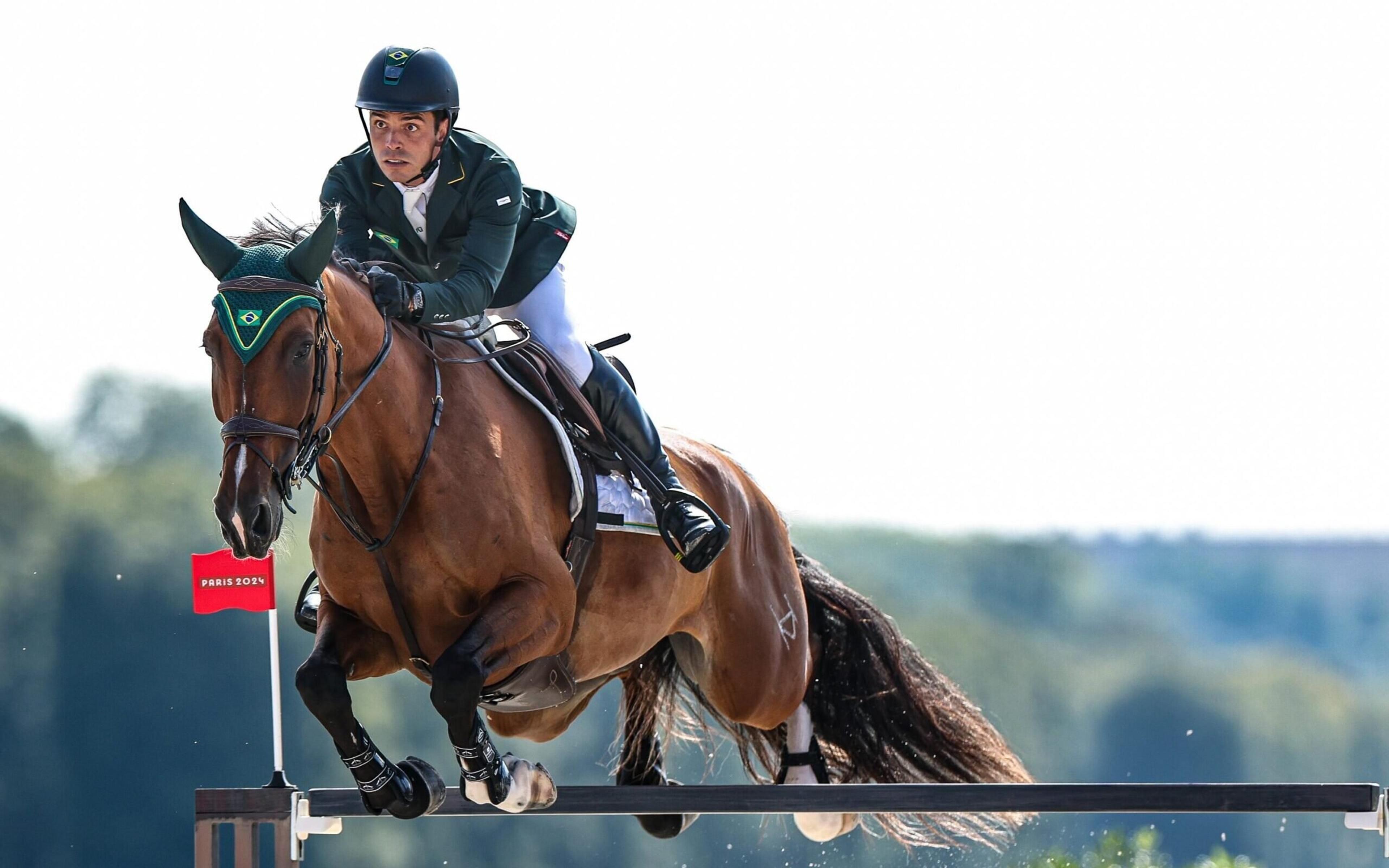 Brasil flerta com bronze, mas fica fora do pódio no hipismo nas Olimpíadas