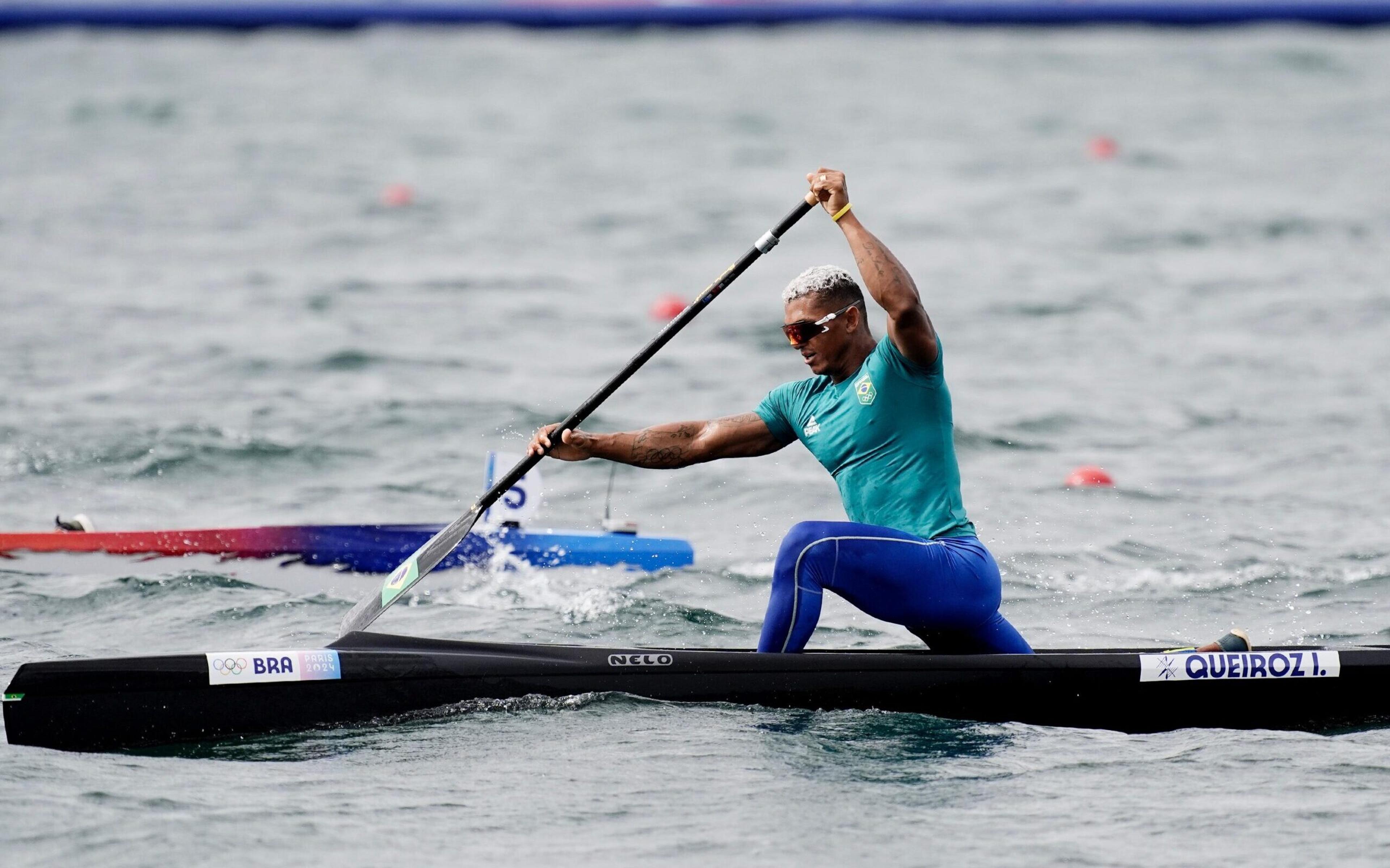 Isaquias Queiroz avança à final da canoagem 1000m das Olimpíadas em bateria definida por foto