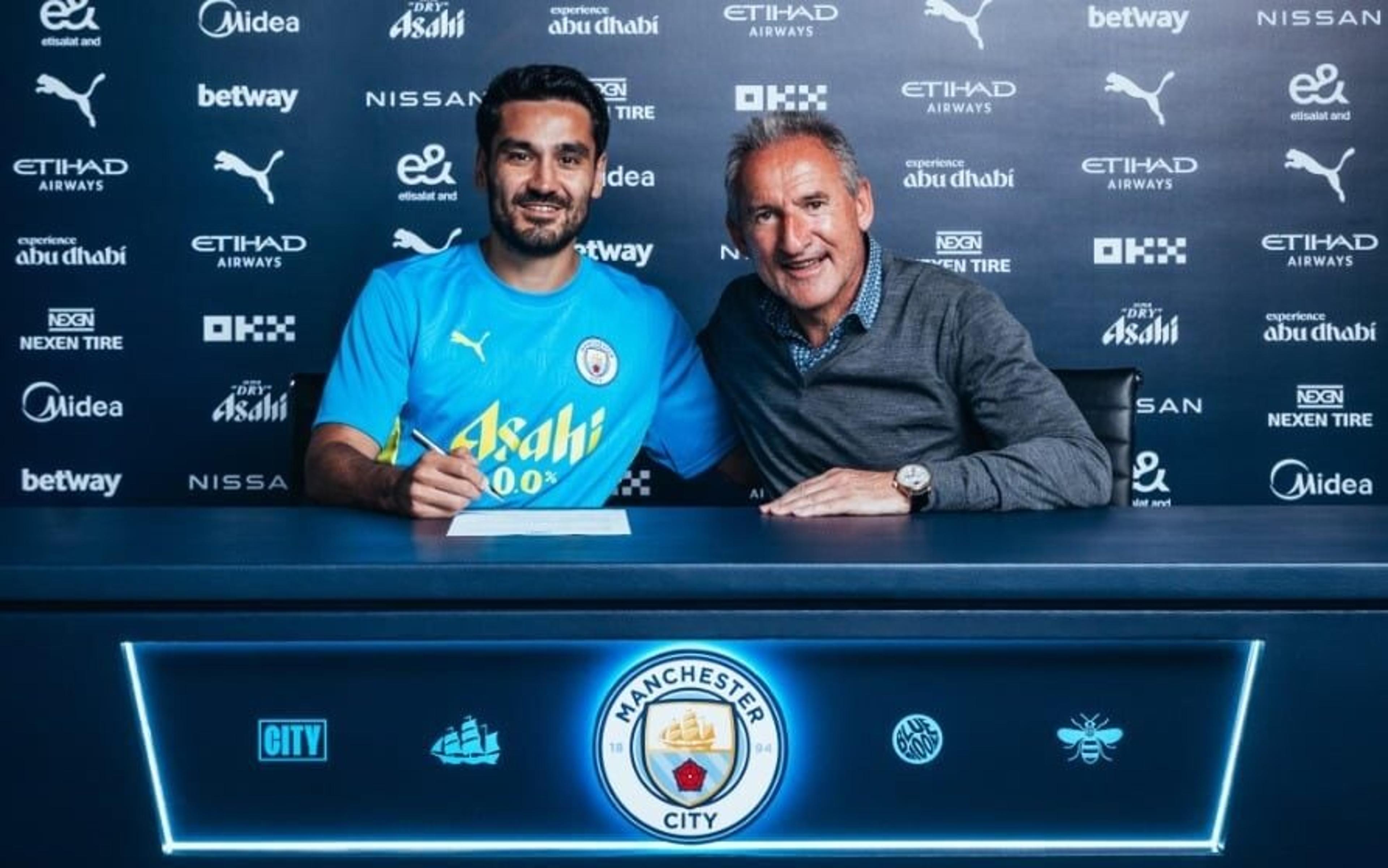 Manchester City anuncia retorno de Gundogan, depois de passar pelo Barcelona