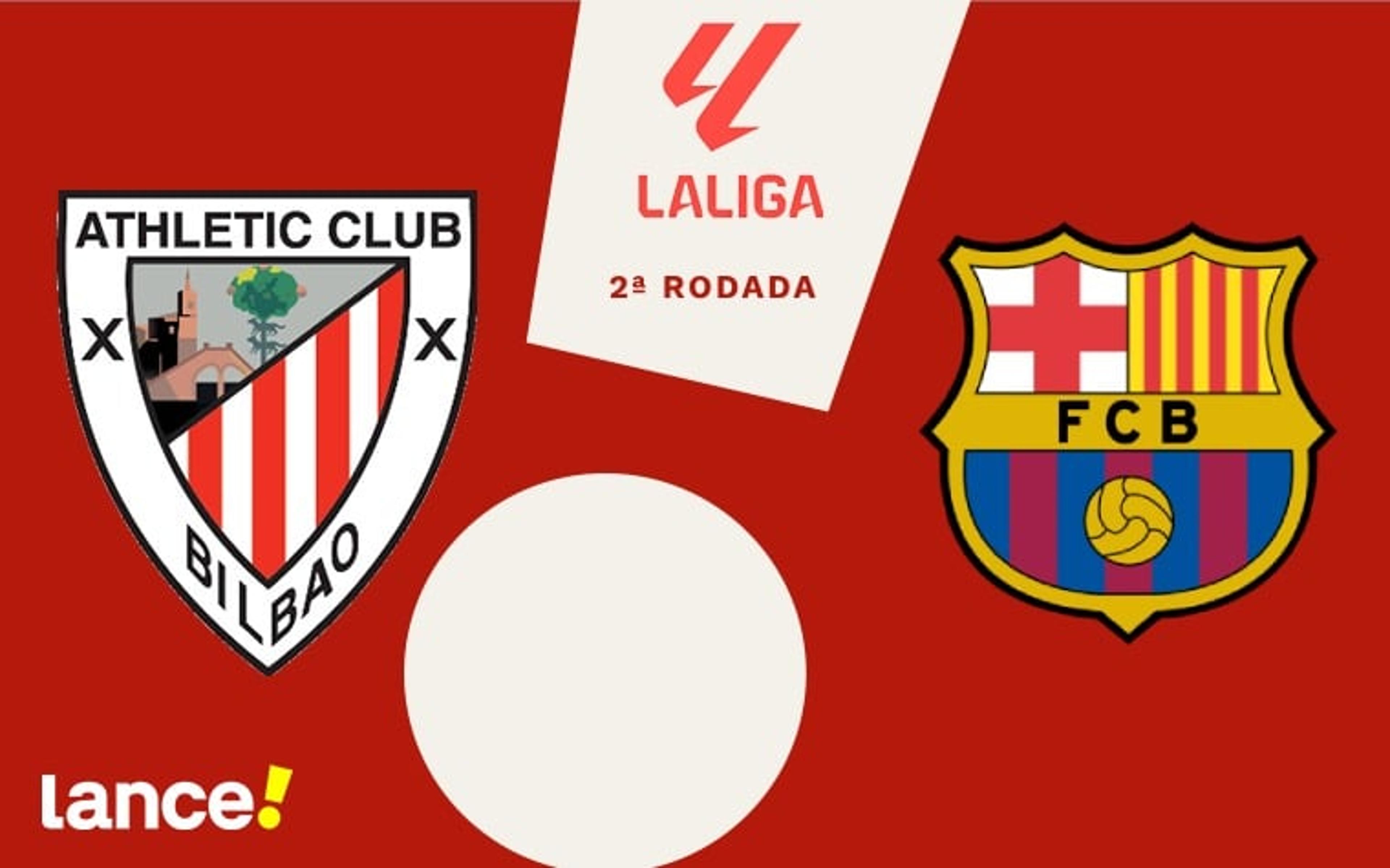 Barcelona x Athletic Bilbao: onde assistir, horário e escalações do jogo pela La Liga