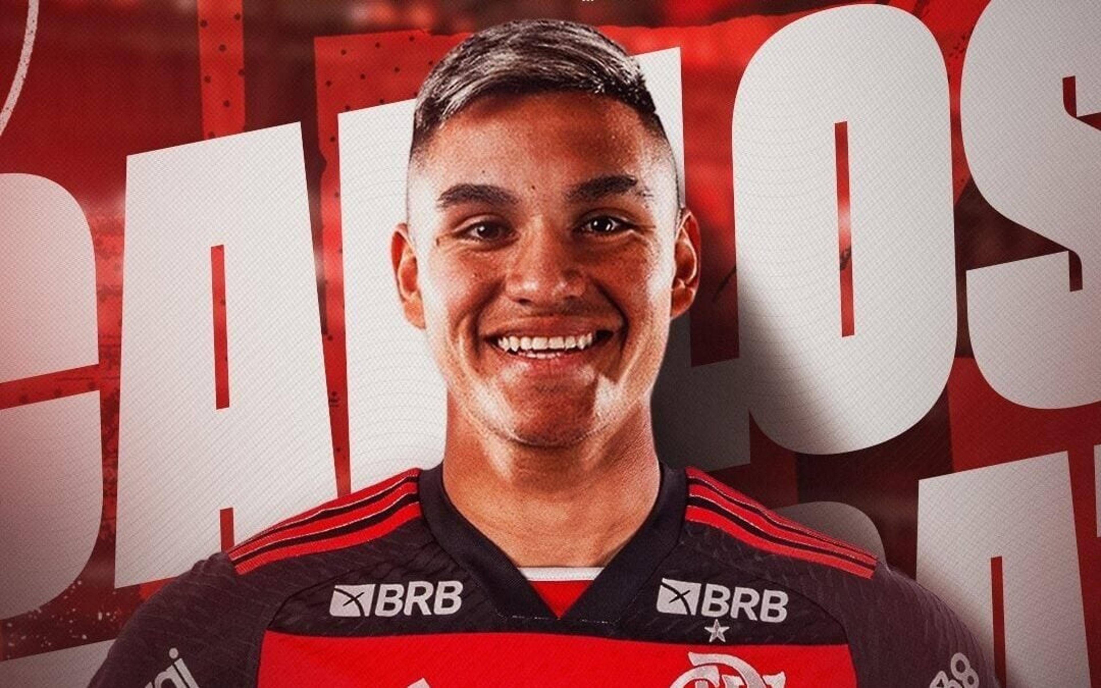 Flamengo anuncia Carlos Alcaraz, reforço mais caro da história do clube