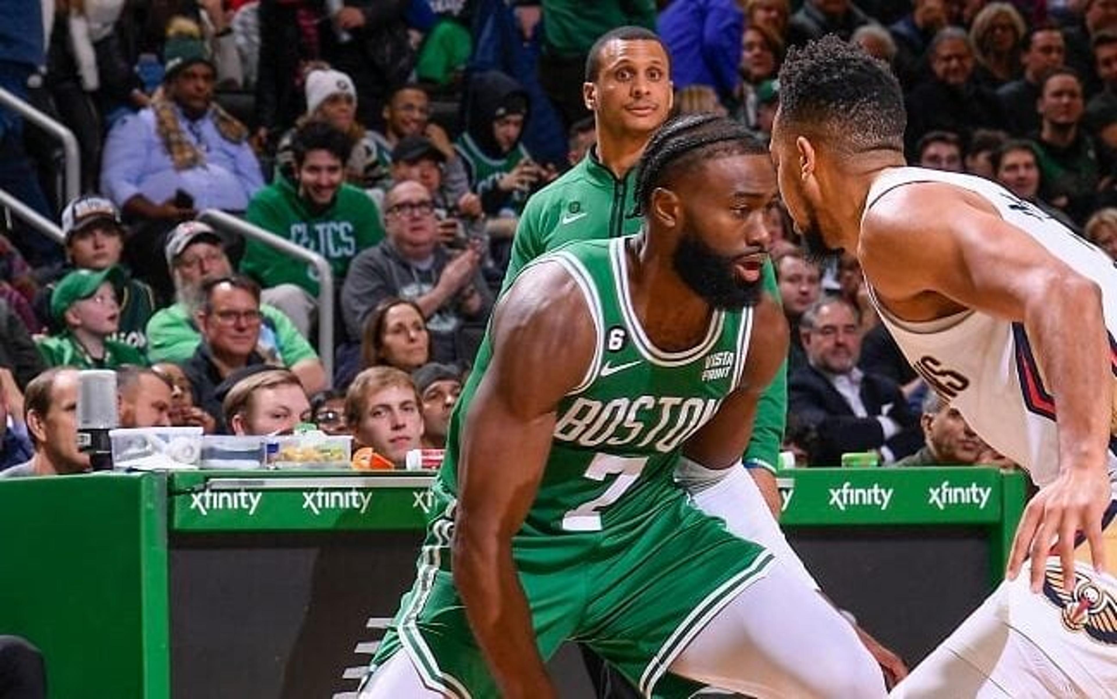 Jaylen Brown se prepara para temporada da NBA de forma inusitada; veja vídeo