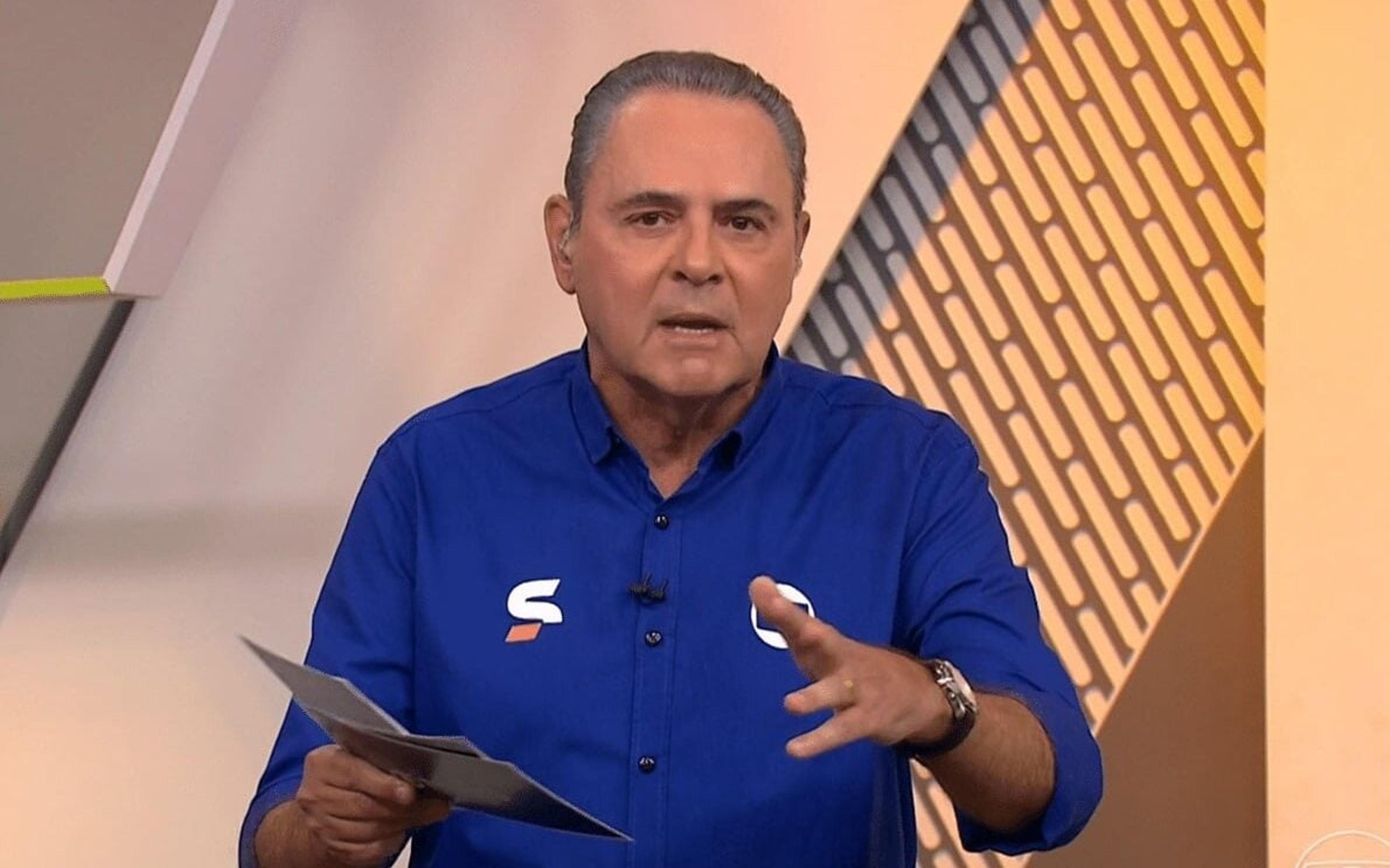 Luis Roberto questiona decisão de árbitro em Botafogo x Palmeiras: ‘Bem confuso’