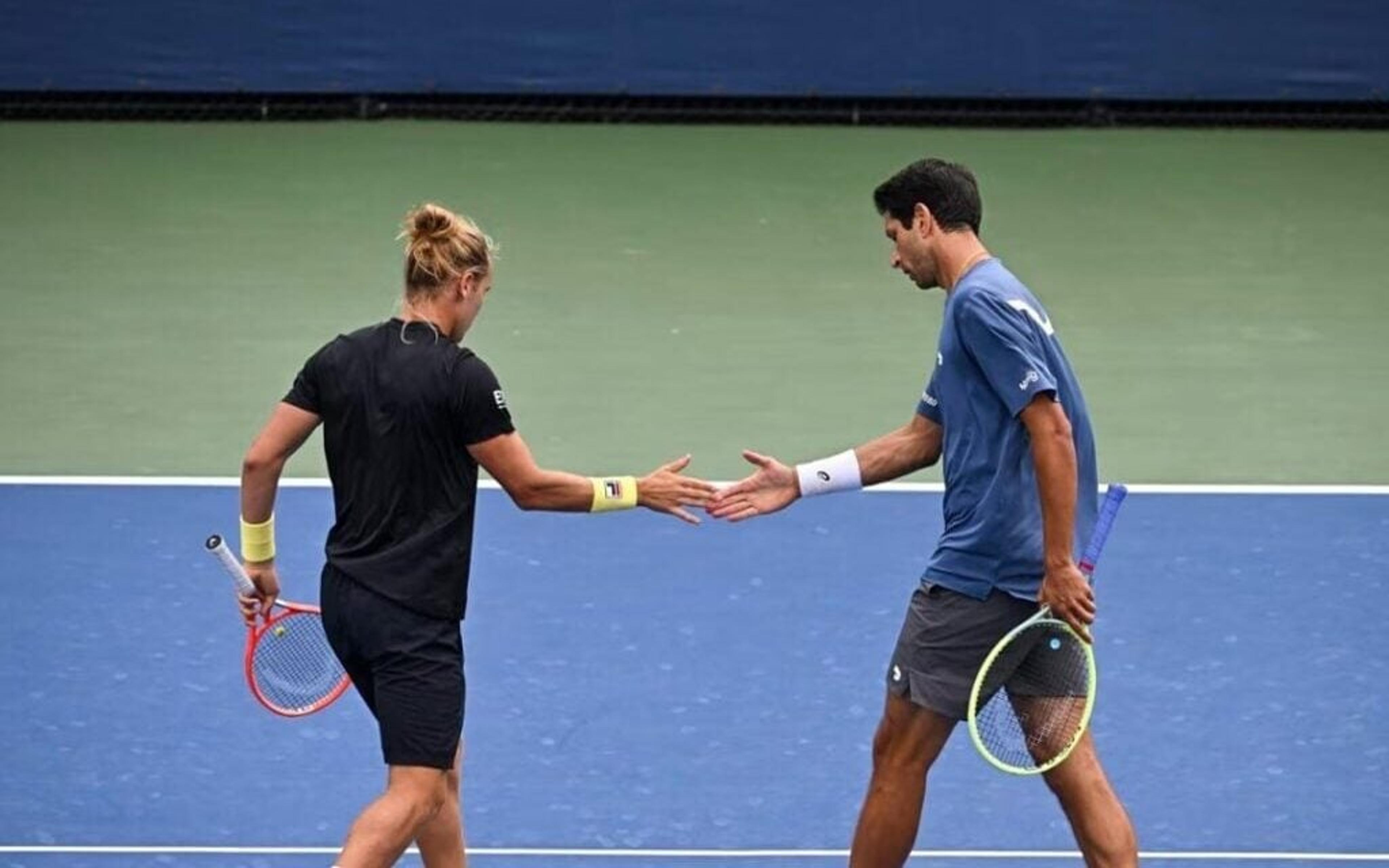 Rafael Matos e Marcelo Melo avançam para a segunda rodada no US Open