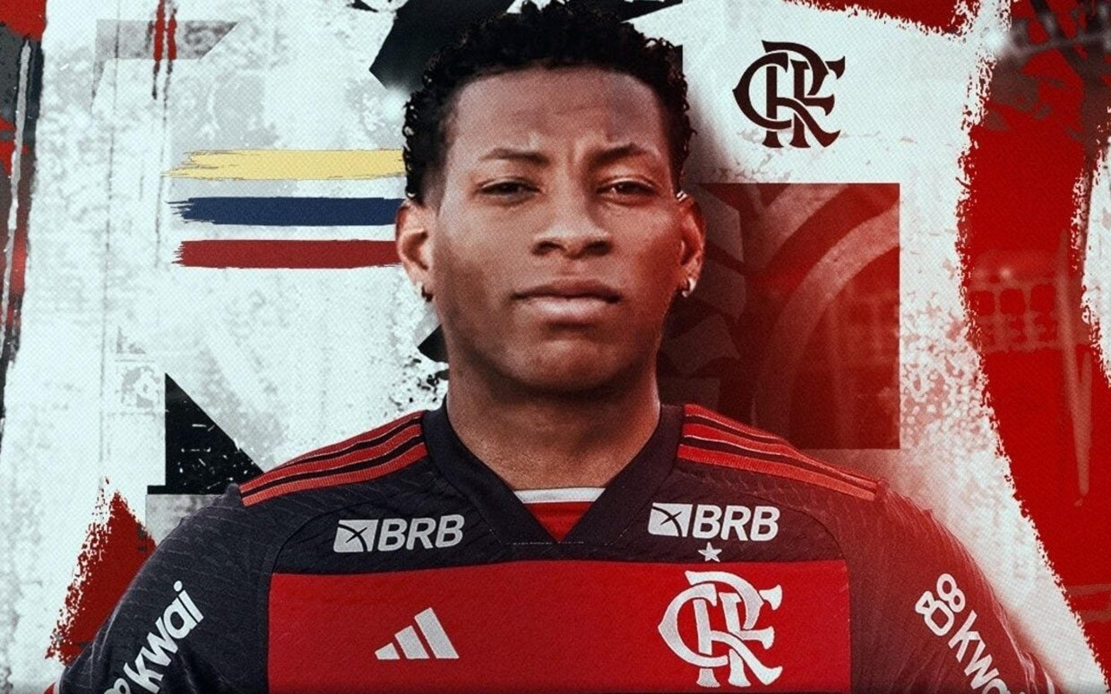 Flamengo anuncia a chegada de Gonzalo Plata