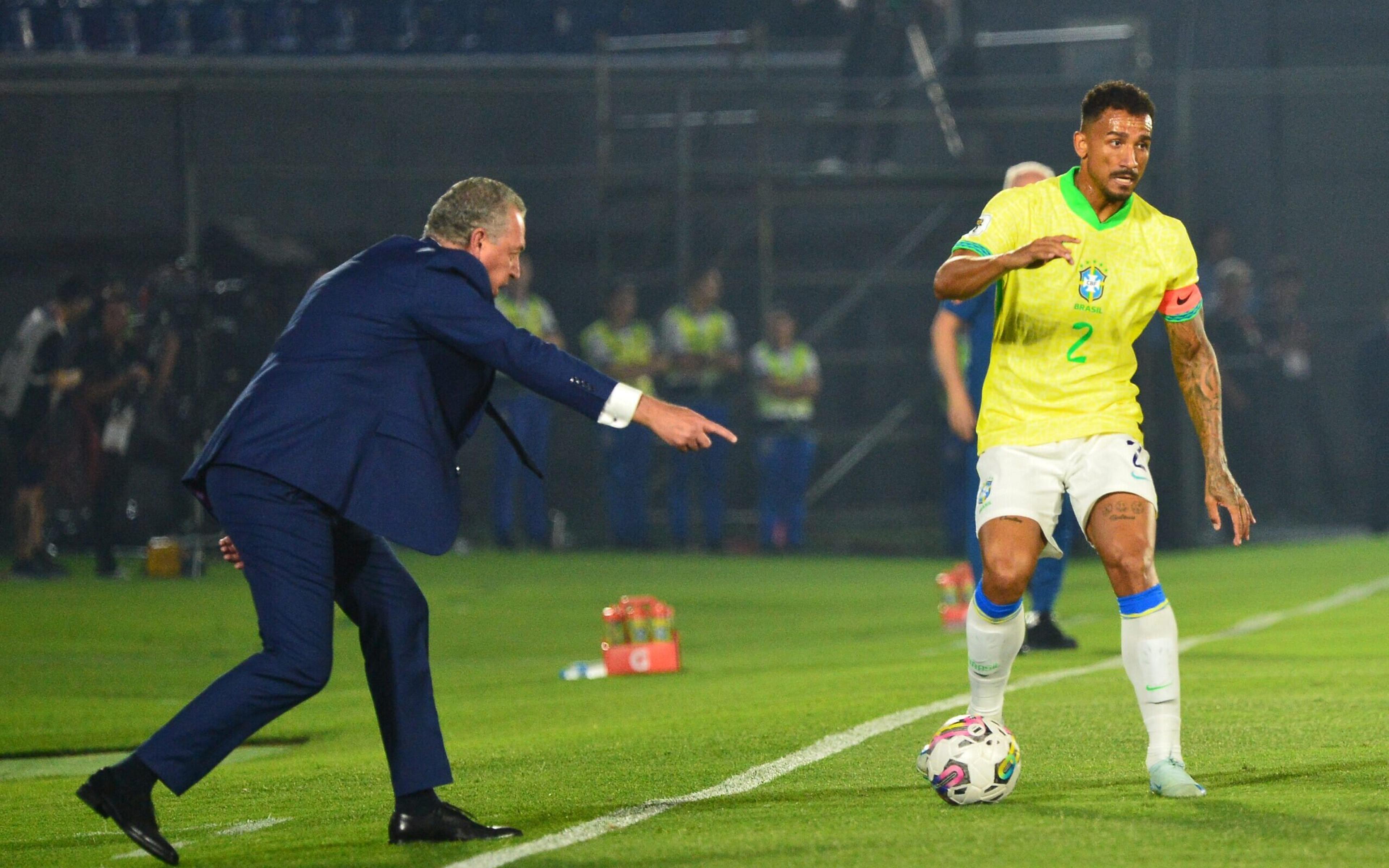 Capitão da Seleção, Danilo pede humildade de jogadores após derrota nas Eliminatórias