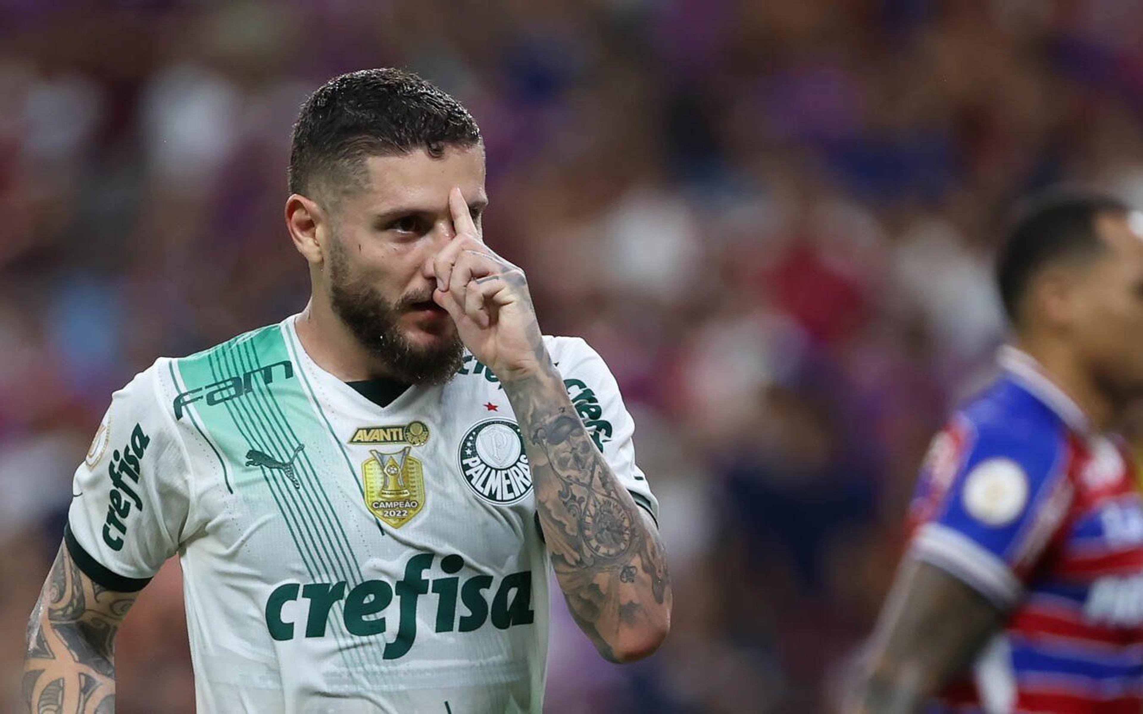 Palmeiras tentará efeito suspensivo para Zé Rafael, punido no STJD por briga no Choque-Rei