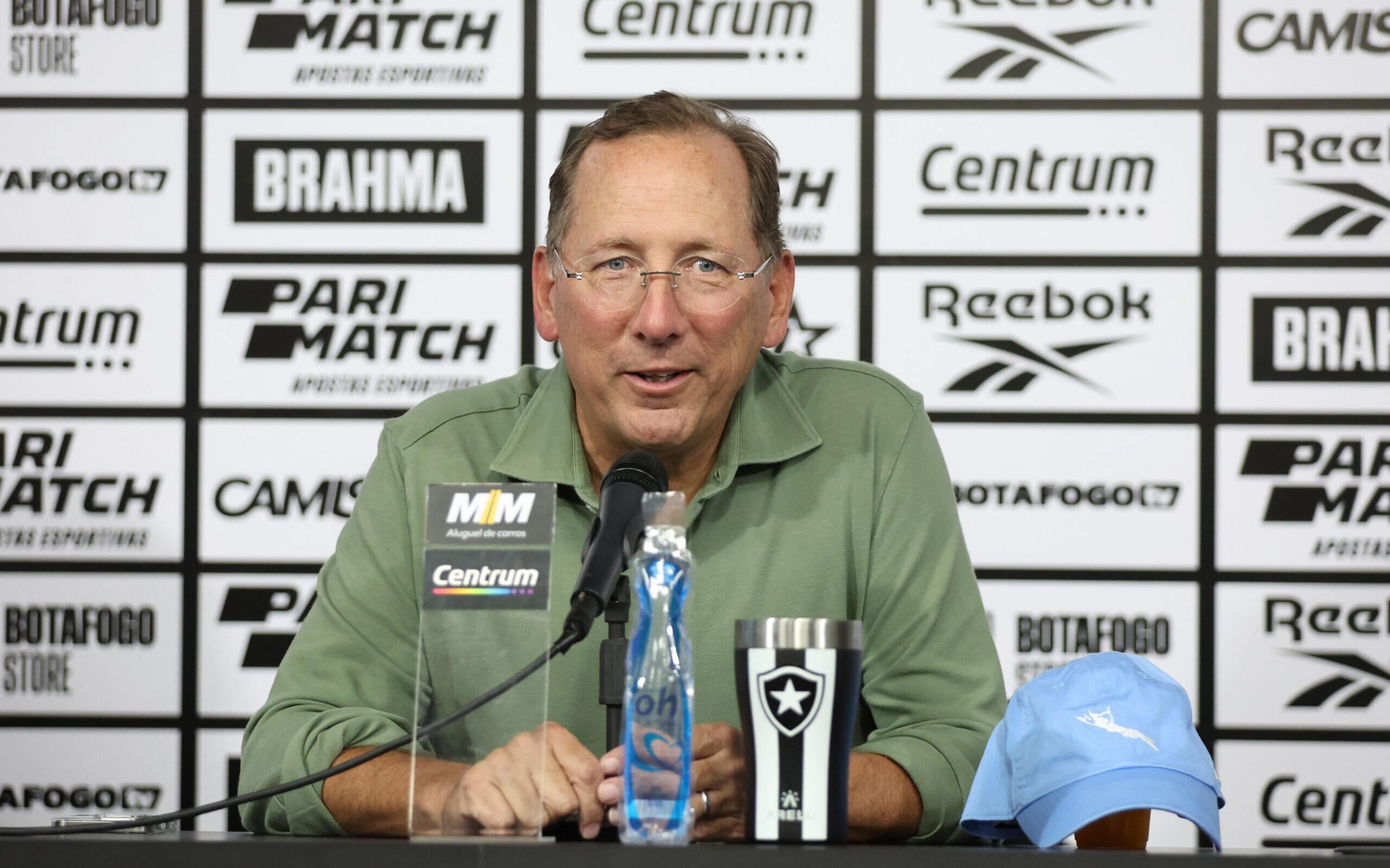 John Textor responde sobre fair-play financeiro e cutuca Vasco: ‘Estaria fazendo o mesmo’