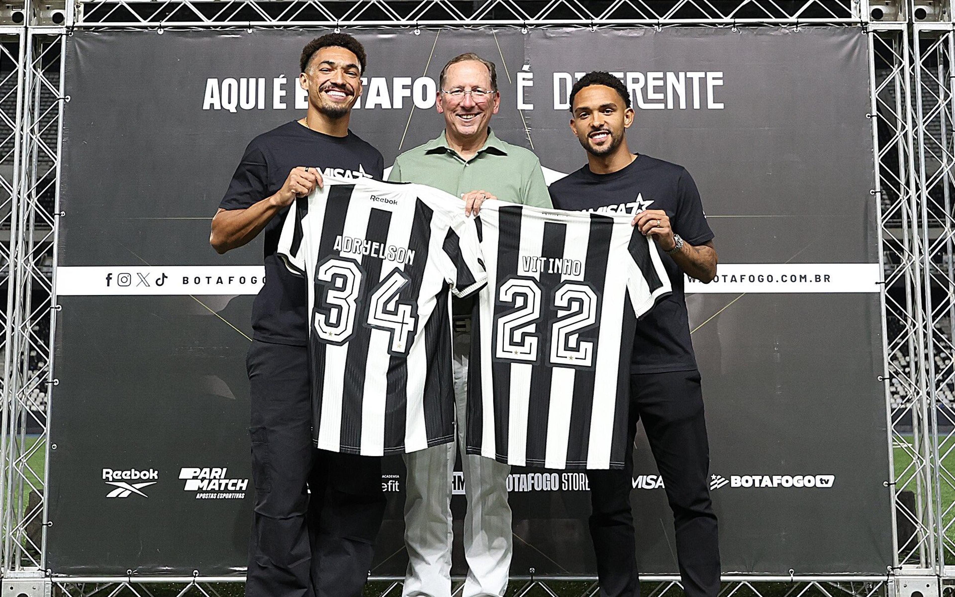 Prontos para jogar? Saiba como estavam os reforços antes de chegarem ao Botafogo