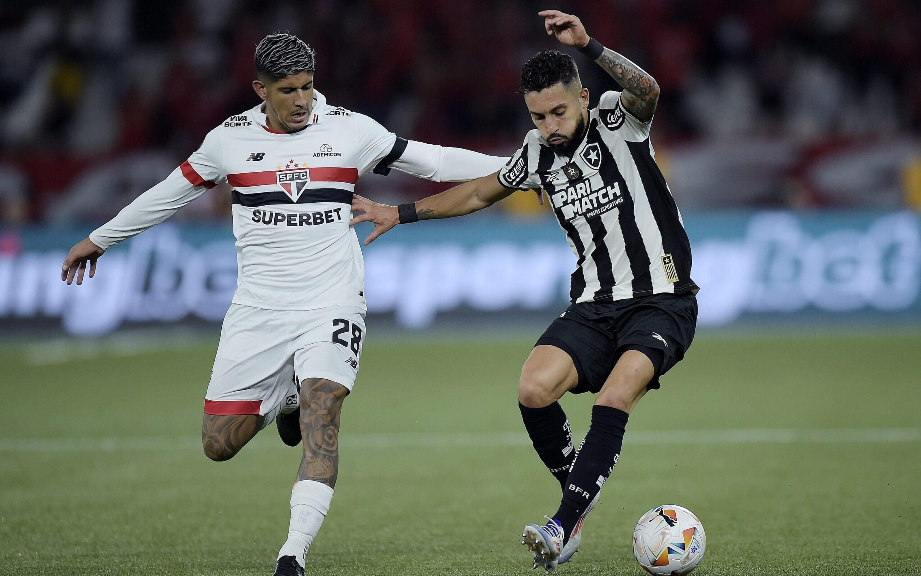 São Paulo x Botafogo: onde assistir, horário e escalações do jogo da Libertadores