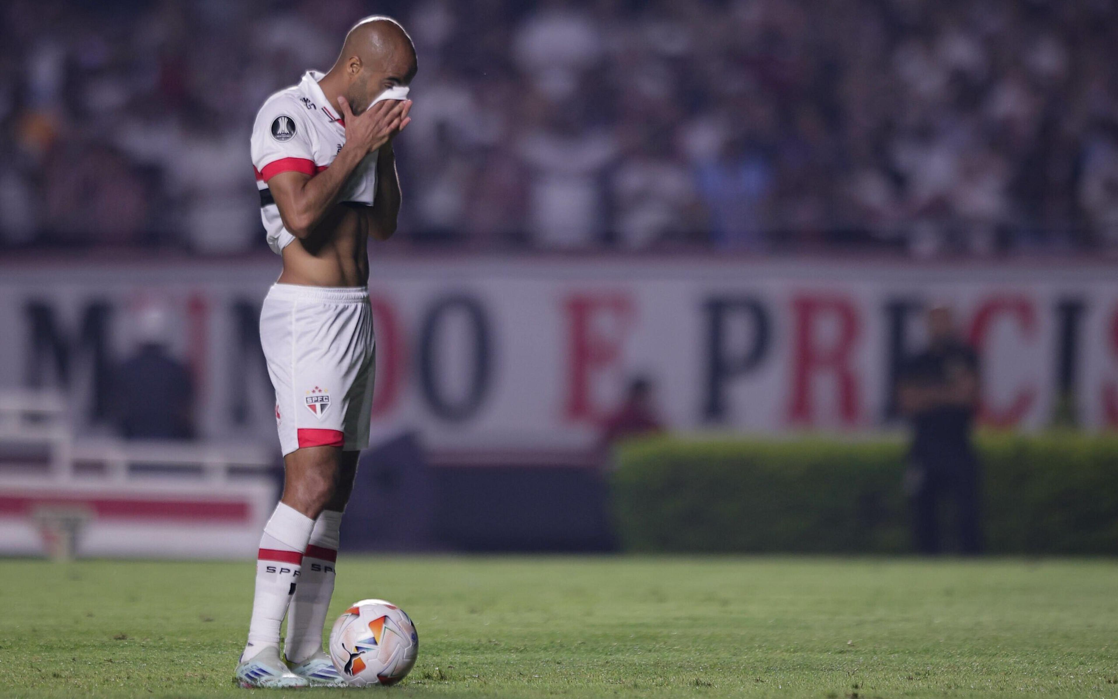 Lucas diz que São Paulo vai se levantar para ‘terminar o Brasileirão com dignidade’