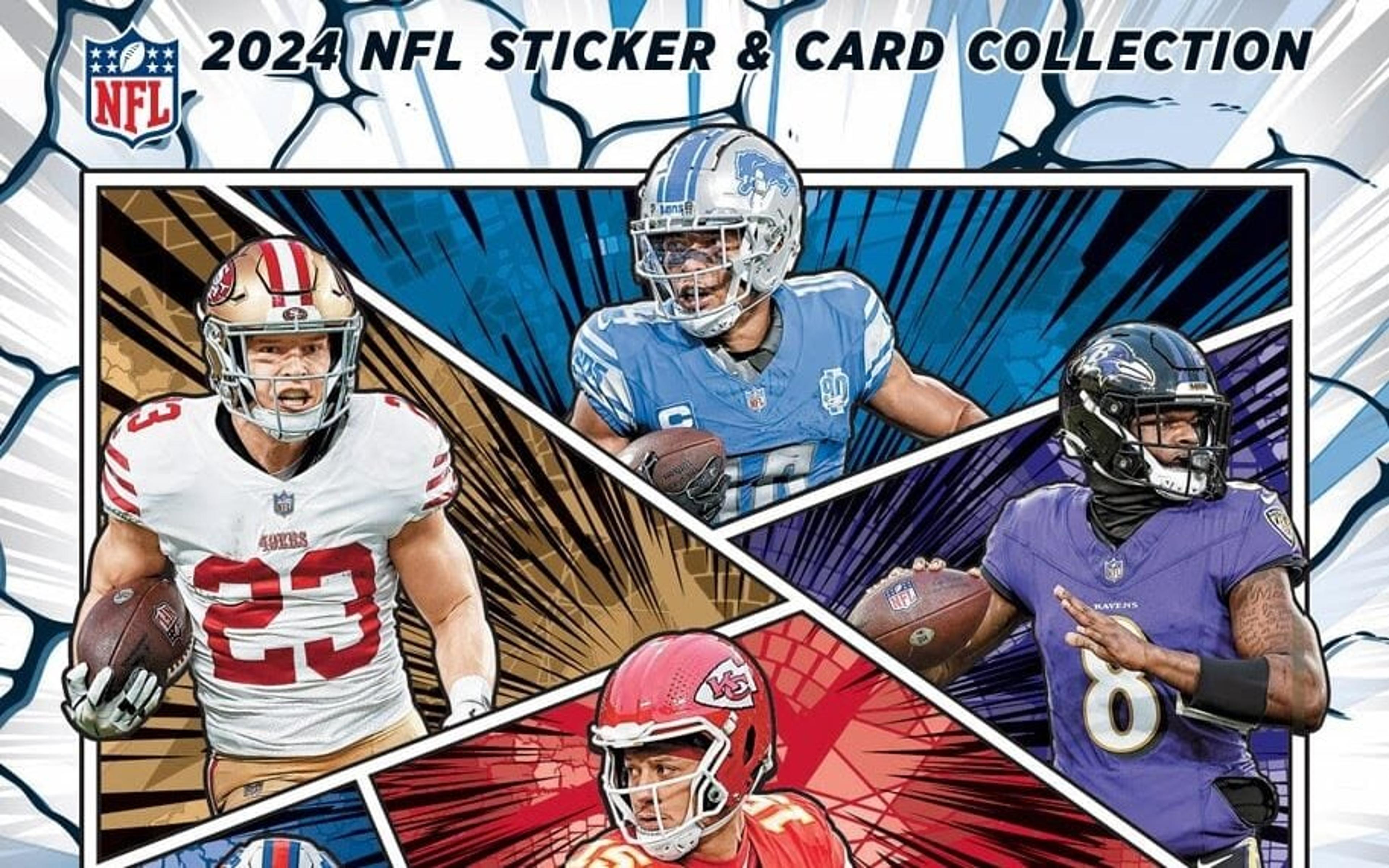 NFL ganha álbum de figurinhas oficial; veja detalhes